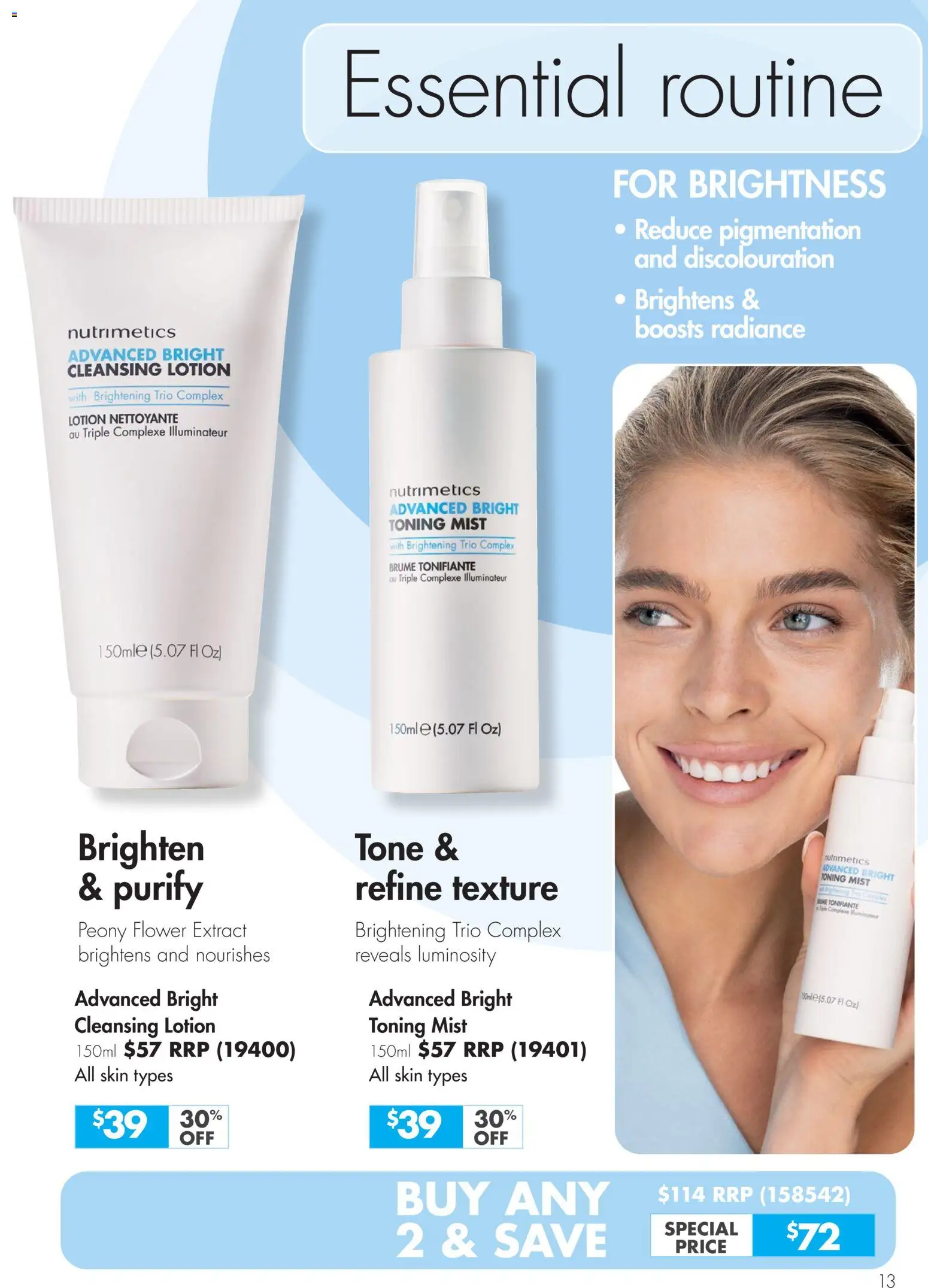 Nutrimetics catalogue - valid from 01.01.2026 | Page: 13 | Products: Lotion