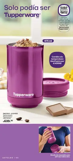 Vista previa de Tupperware catálogo, nuevo folleto de la tienda, válido en México a partir del 26.01.2026 | Página: 50