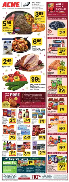 Preview of Acme weekly ads valid from 07.11.2025