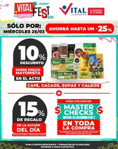 Vista previa Vital - Sólo por válido desde el 25.03.2026