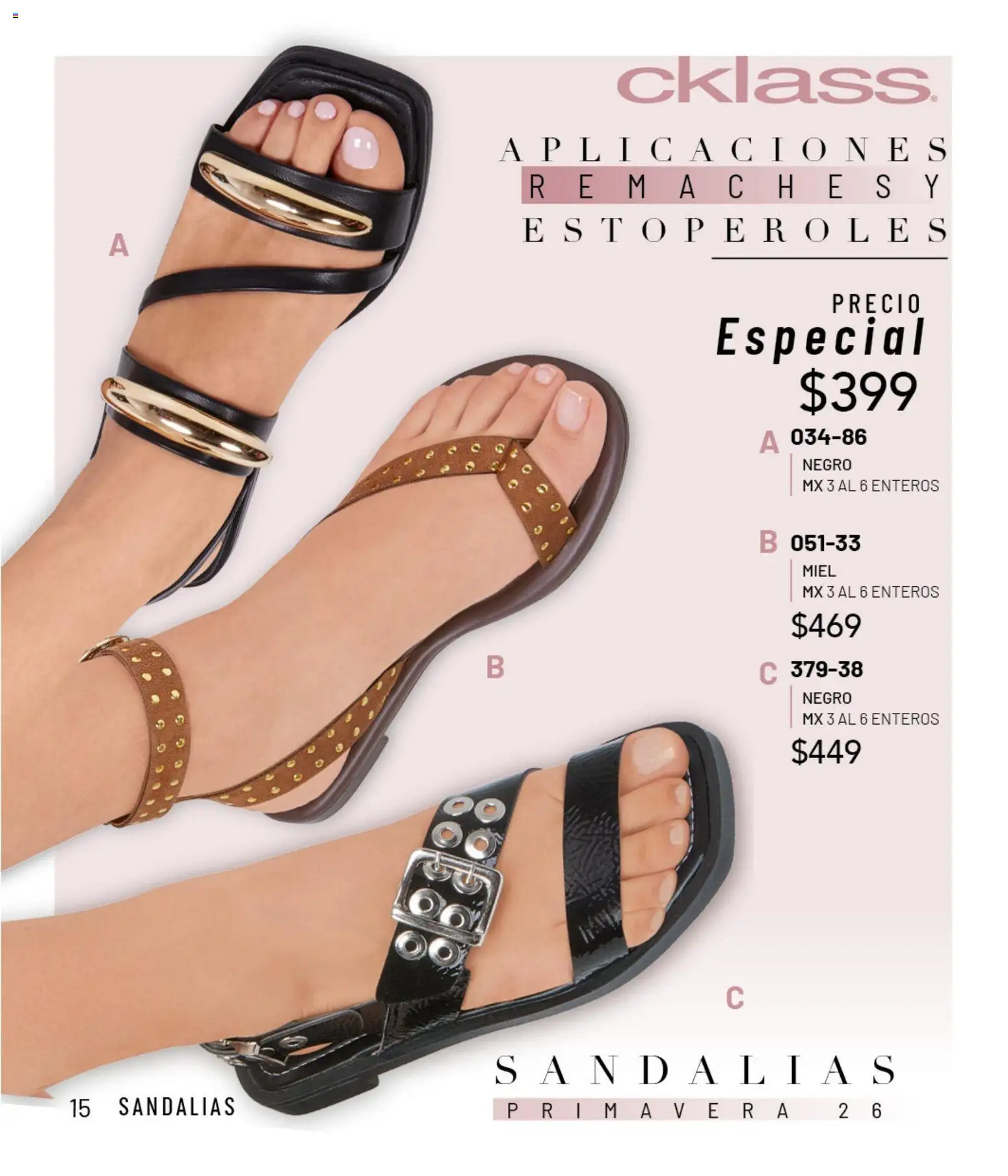 Nuevas ofertas de Cklass válidas en toda la República Mexicana desde el 02.01.2026. ¡Encuentra las mejores ofertas en Cklass catálogo Sandalias! | Página: 16 | Productos: Sandalias