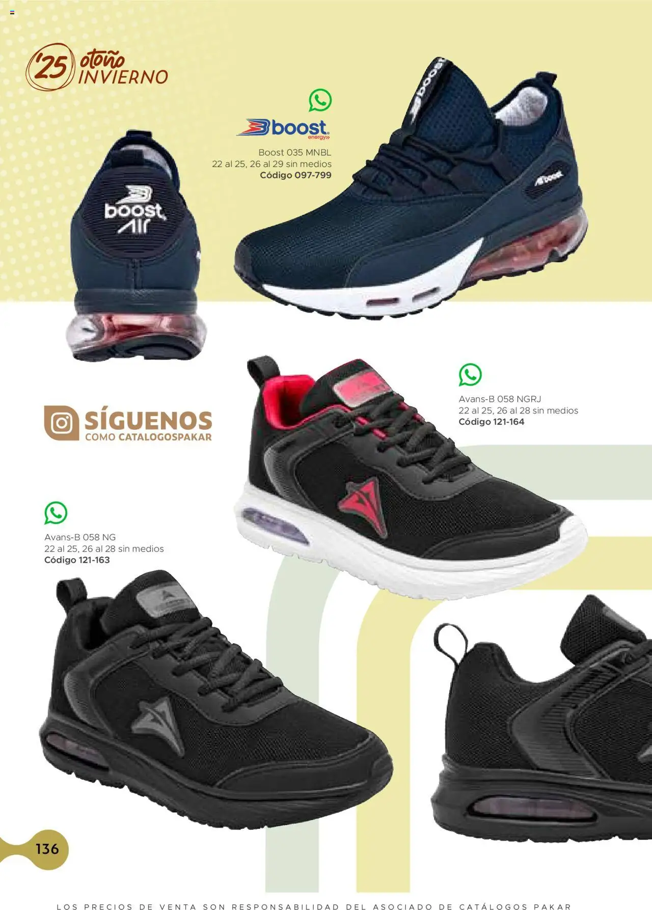 Nuevas ofertas de SC Pakar válidas en toda la República Mexicana desde el 24.07.2025. ¡Encuentra las mejores ofertas en SC Pakar - Catálogo Junior otoño / invierno! | Página: 136