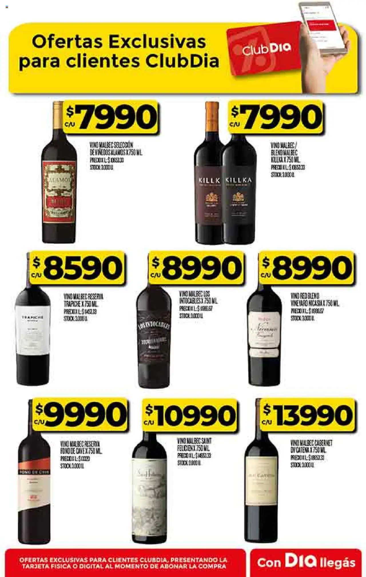 Supermercado DIA Ofertas │ válido desde el 06.08.2025 | Página: 49 | Productos: Vino