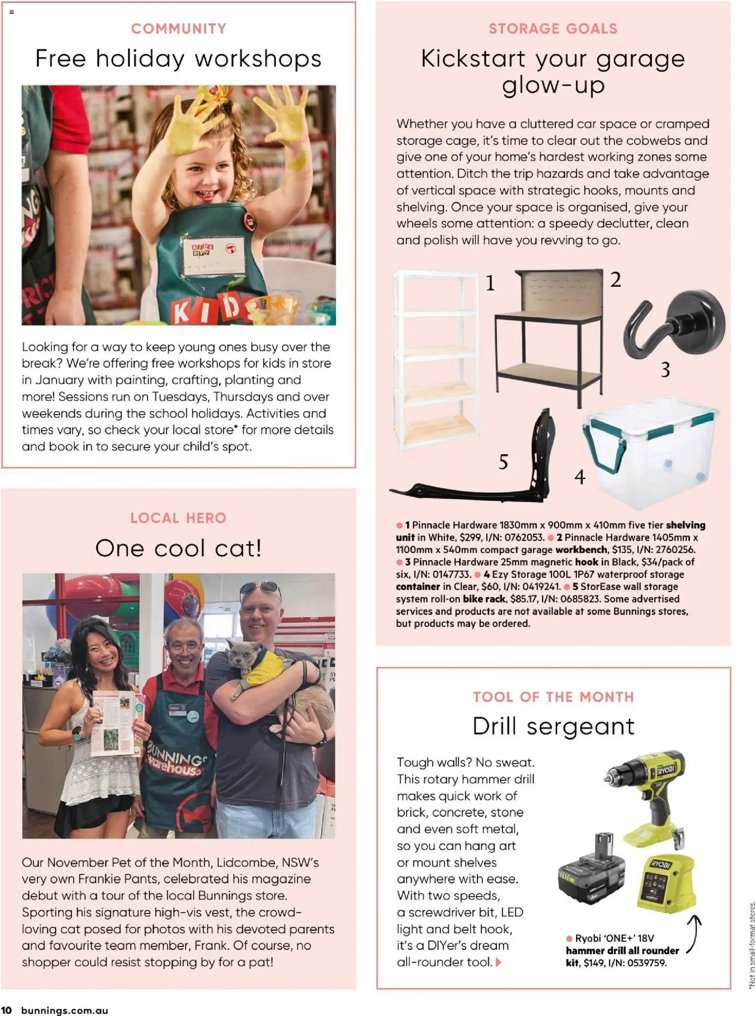 Bunnings Warehouse catalogue - valid from 01.01.2026 | Page: 10 | Products: Light, Polish, Belt