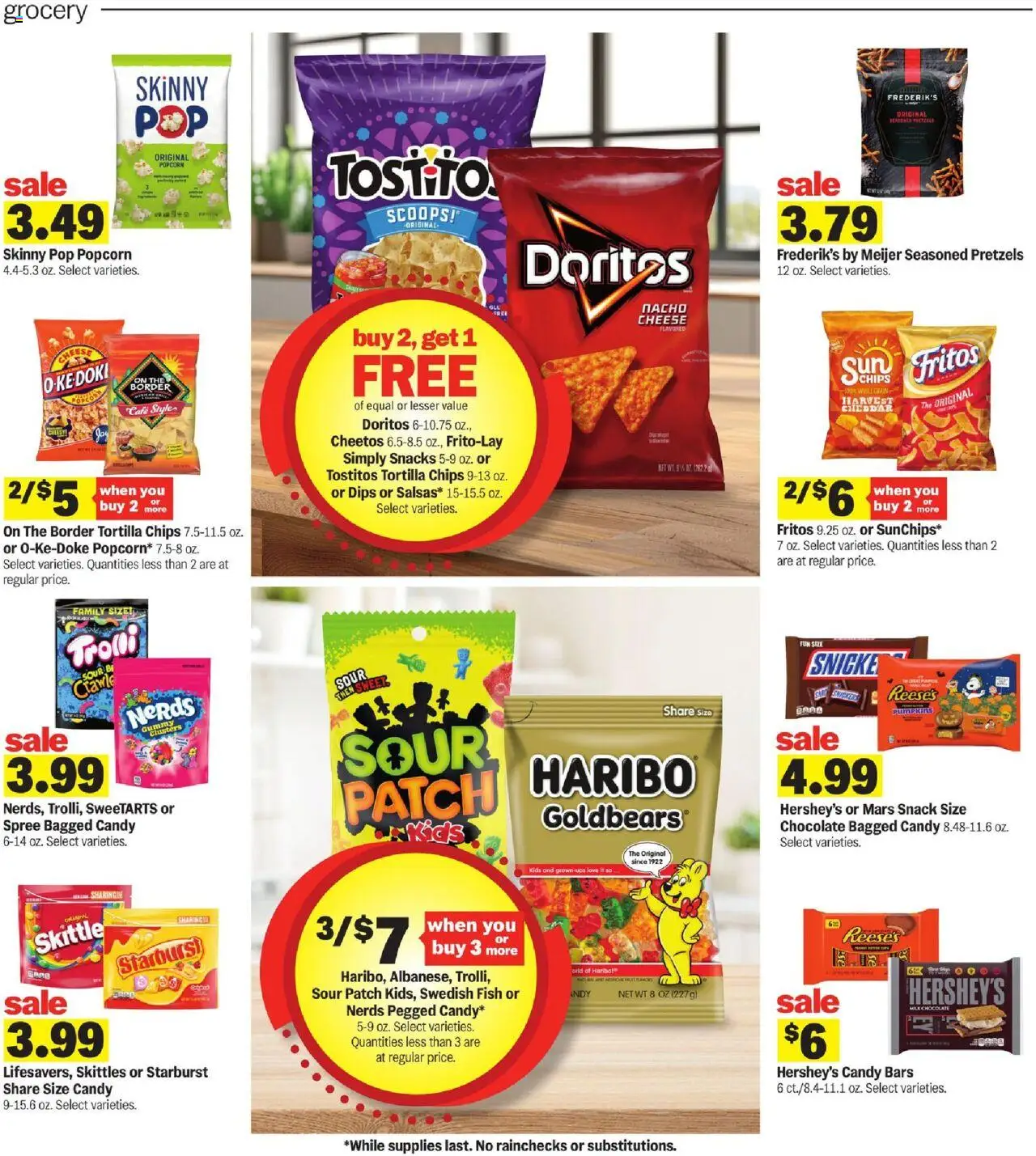 Meijer Weekly Ad - valid from 17.08.2025 | Page: 28 | Products: Cheese, Chocolate, Fish, Chips
