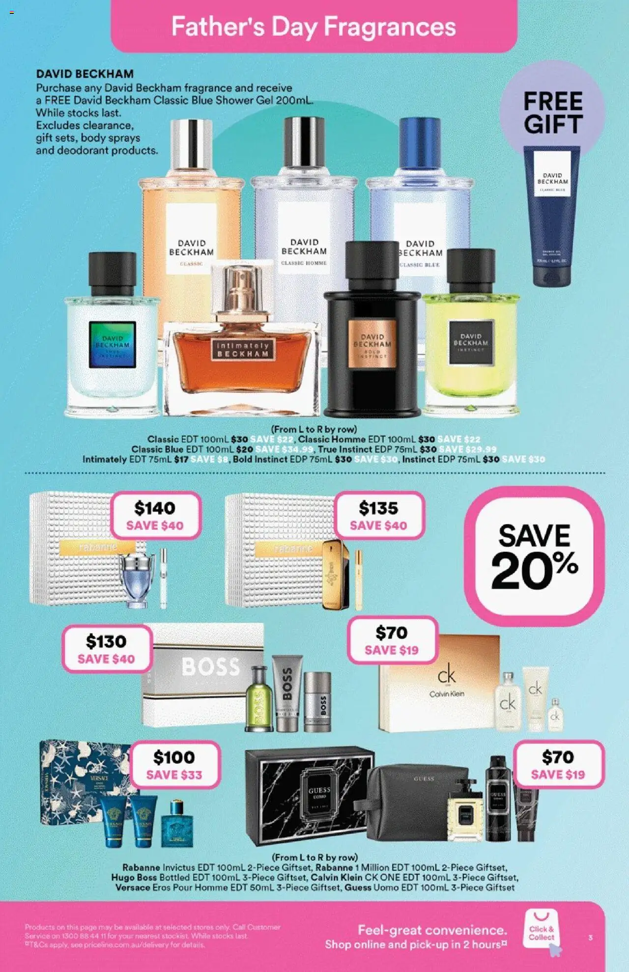 Priceline Pharmacy catalogue - valid from 14.08.2025 | Page: 3 | Products: Shower, Fragrance, Shower gel, Deodorant