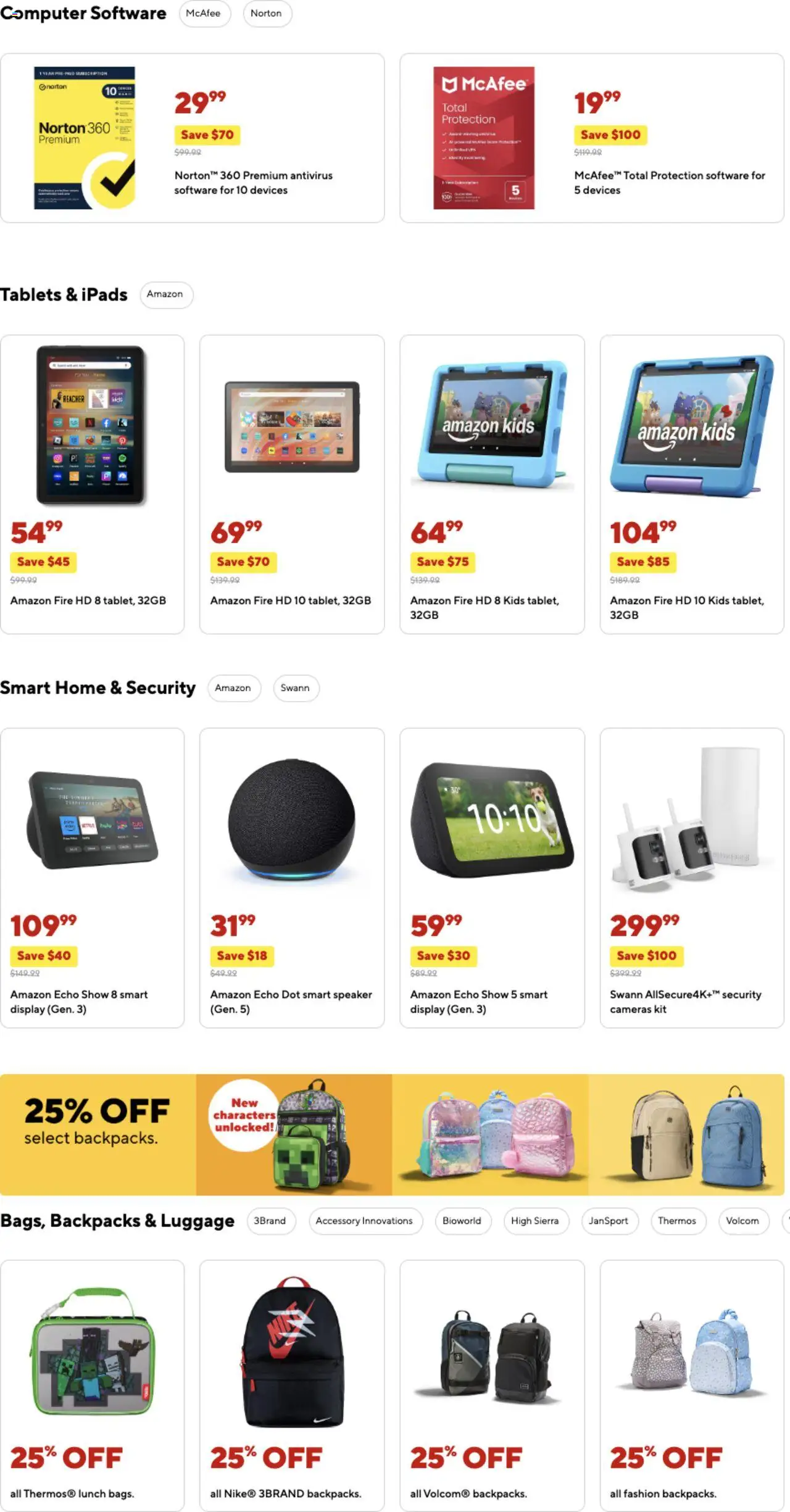 Staples Weekly Ad - valid from 03.08.2025 | Page: 3 | Products: Computer, Speaker