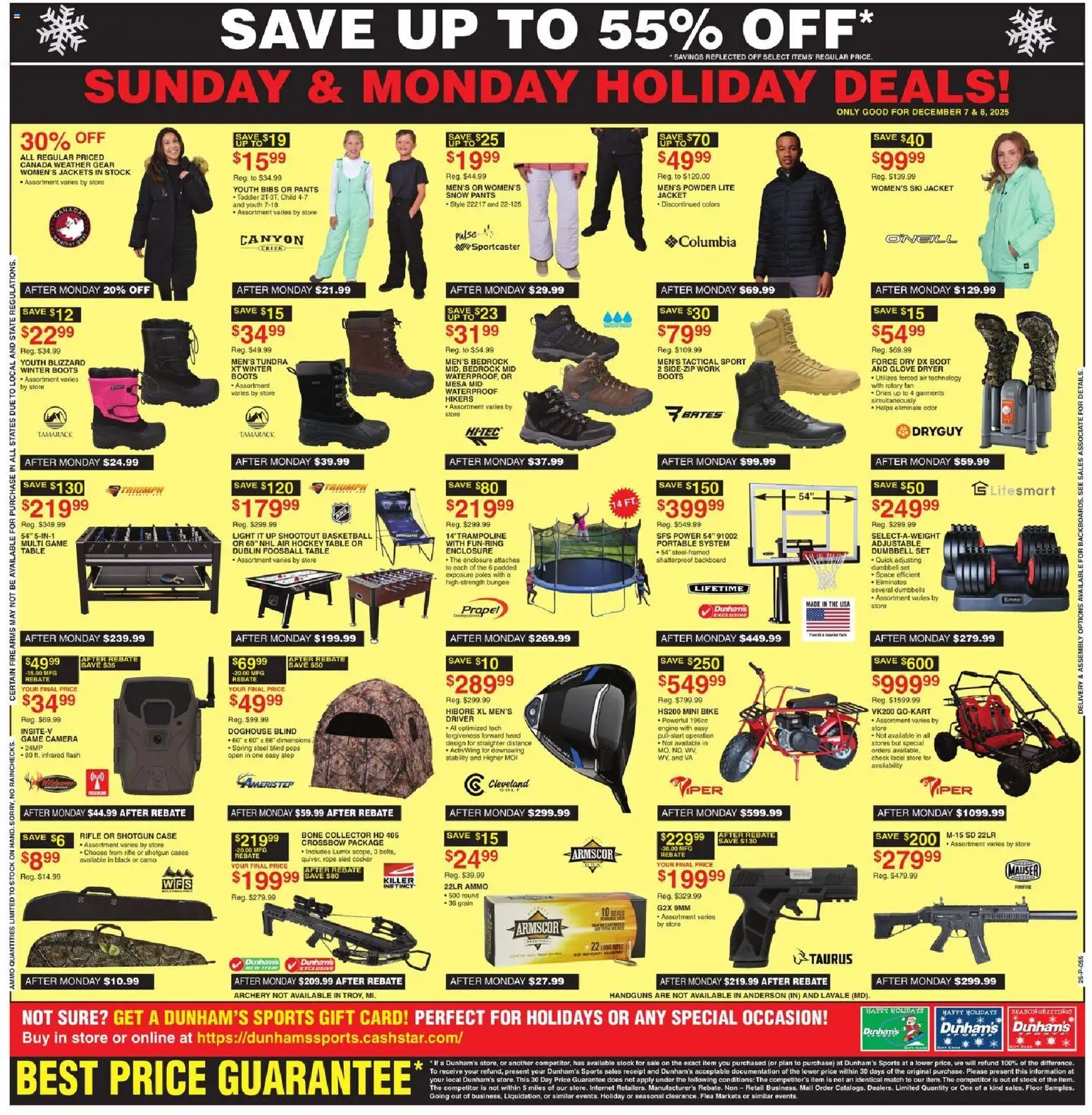 Dunham's Sports - Weekly - PA - valid from 06.12.2025 | Page: 16 | Products: Boots, Game, Dryer, Rifle