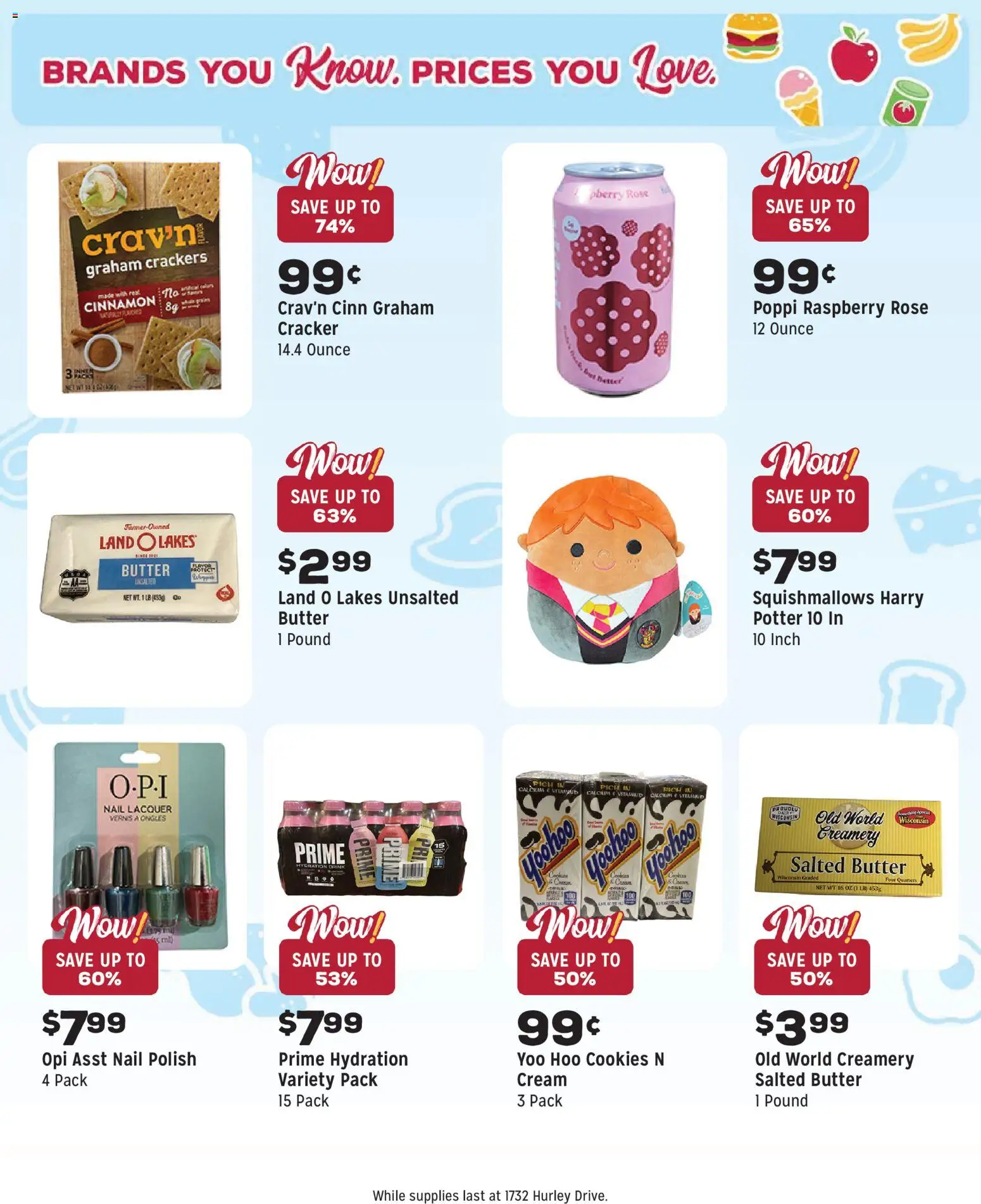 Grocery Outlet Weekly Ad - ID - valid from 17.12.2025 | Page: 10 | Products: Nail polish, Cream, Cookies, Raspberry