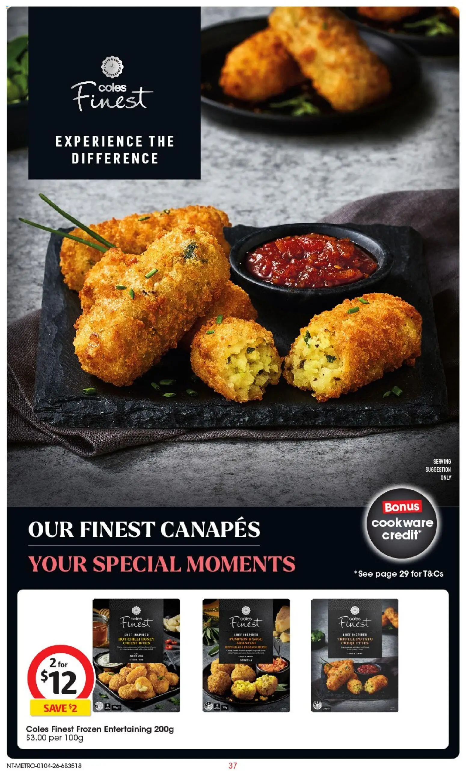 Coles catalogue - valid from 01.04.2026 | Page: 37 | Products: Cheese, Honey, Cookware, Chilli