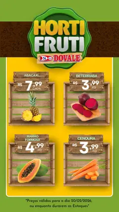 Dovale - Ofertas da semana - Pré-Visualização do folheto da loja Dovale, válido de 20.02.2026