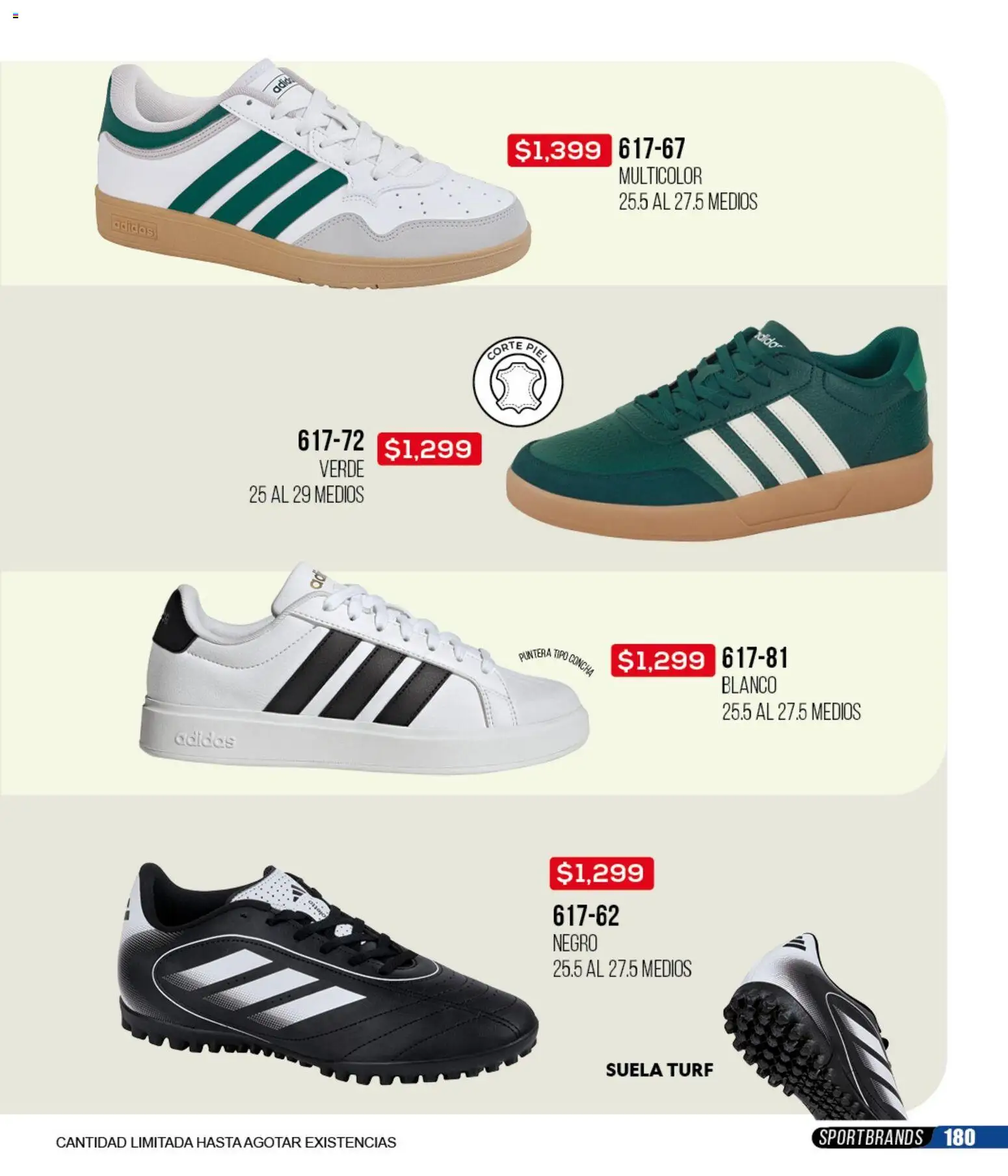 Nuevas ofertas de Cklass válidas en toda la República Mexicana desde el 18.03.2026. ¡Encuentra las mejores ofertas en Cklass catálogo Liquidación total calzado! | Página: 181