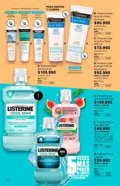 Leonisa catálogo C06-7/2026 -  Vista previa de la revista de la tienda Leonisa valido desde el 03.04.2026 | Página: 38 | Productos: Protector solar, Enjuague bucal, Tintura