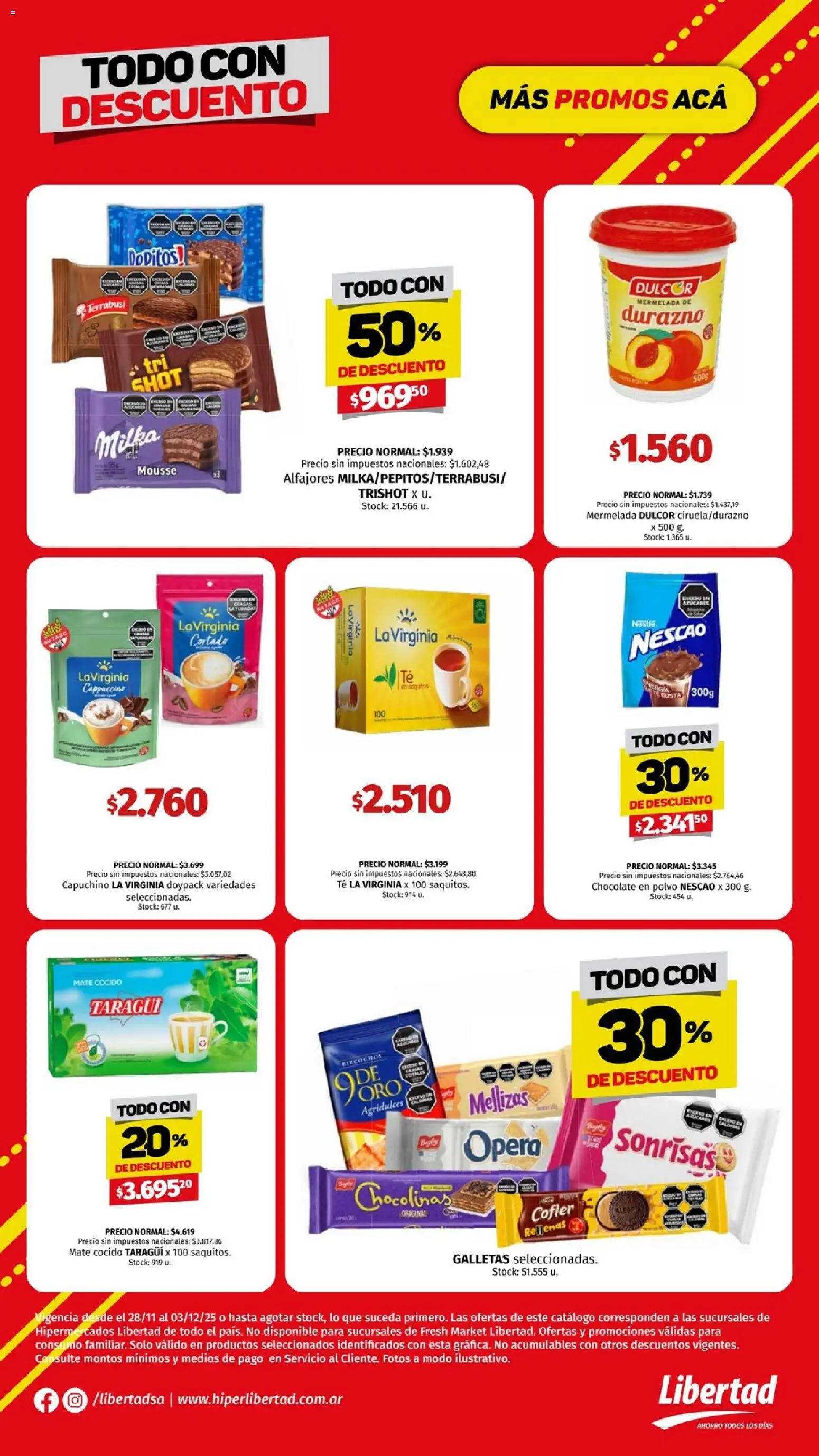 Hipermercado Libertad - Todo con descuento │ válido desde el 28.11.2025 | Página: 4