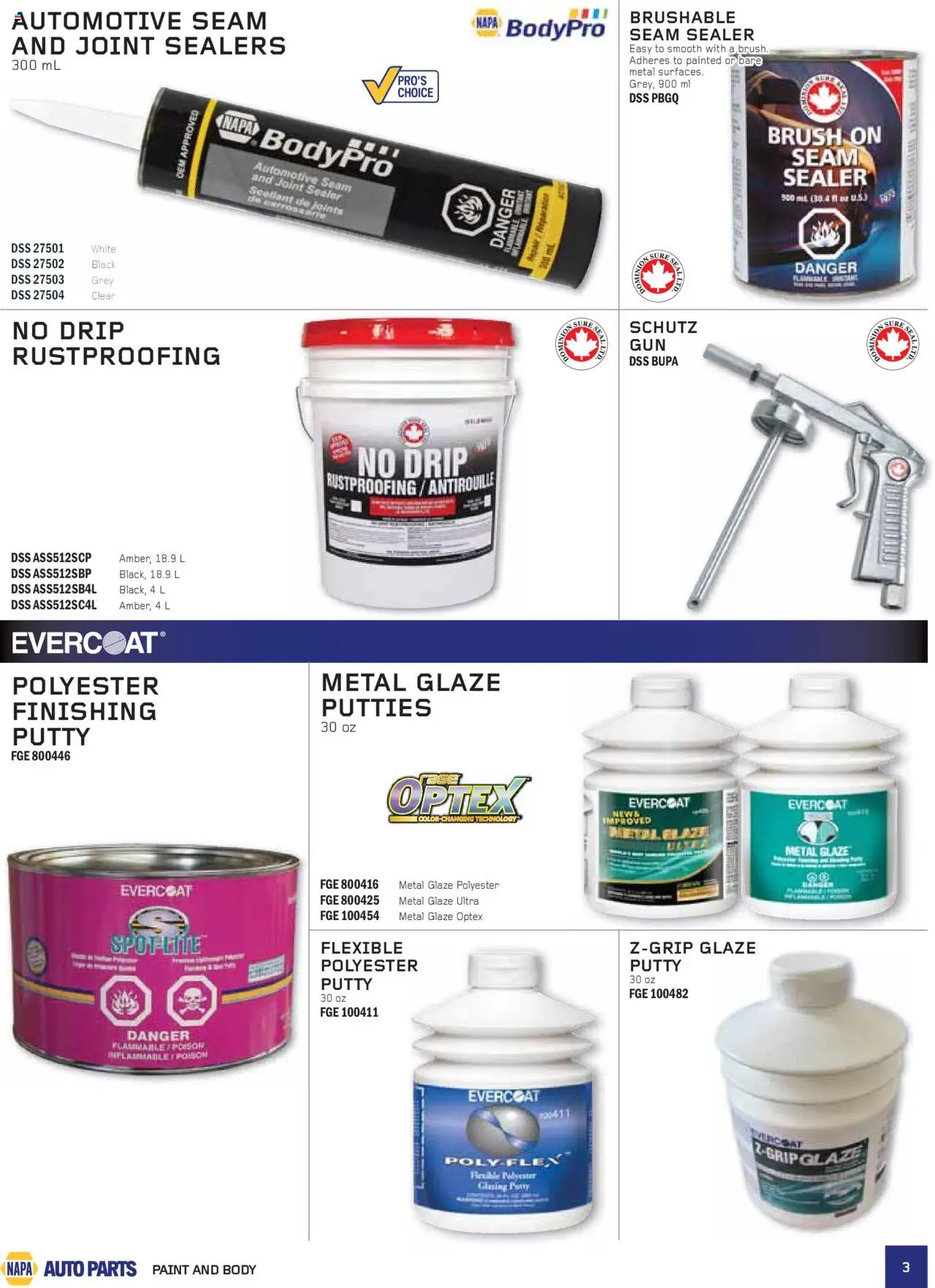 NAPA Auto Parts flyer valid from 01.07.2025 | Page: 3