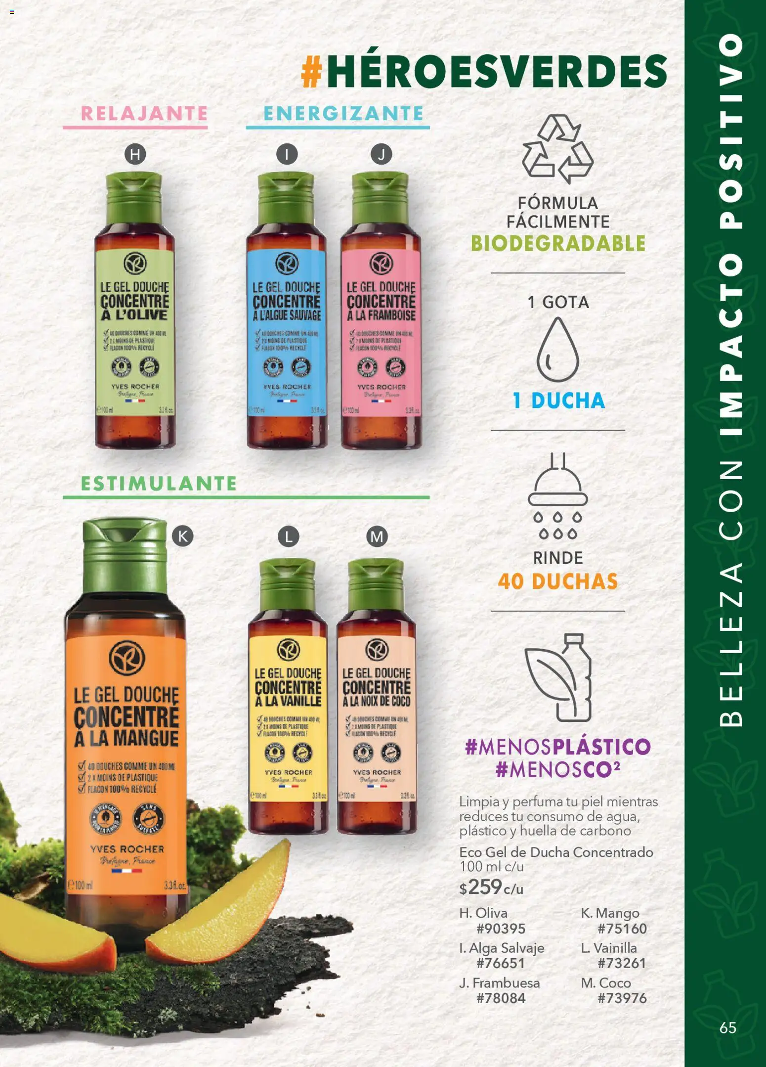 Nuevas ofertas de Yves Rocher válidas en toda la República Mexicana desde el 20.01.2026. ¡Encuentra las mejores ofertas en Yves Rocher campaña 2 2026! | Página: 67 | Productos: Mango, Gel de ducha
