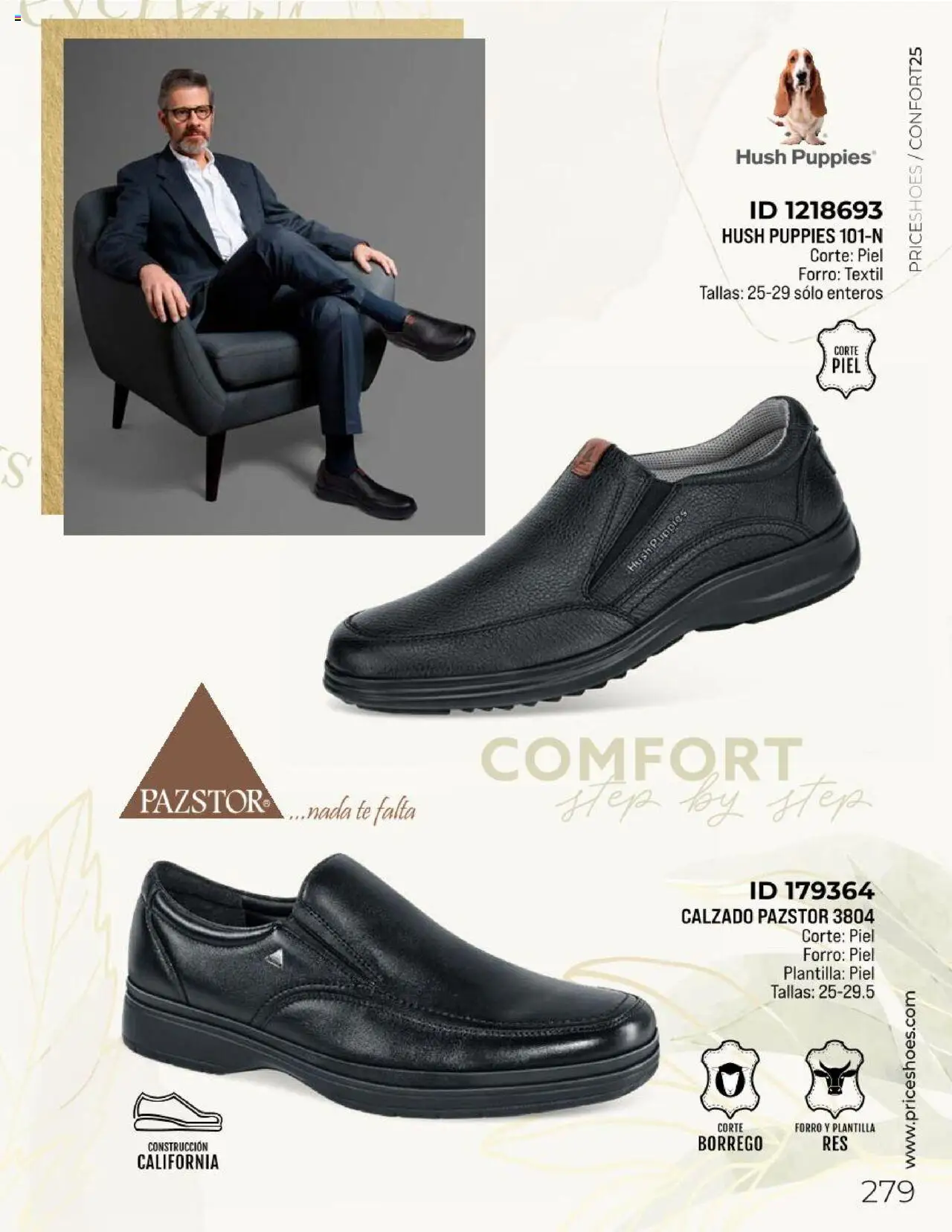 Nuevas ofertas de Price Shoes válidas en toda la República Mexicana desde el 10.02.2025. ¡Encuentra las mejores ofertas en Price Shoes catálogo Confort! | Página: 279 | Productos: Té