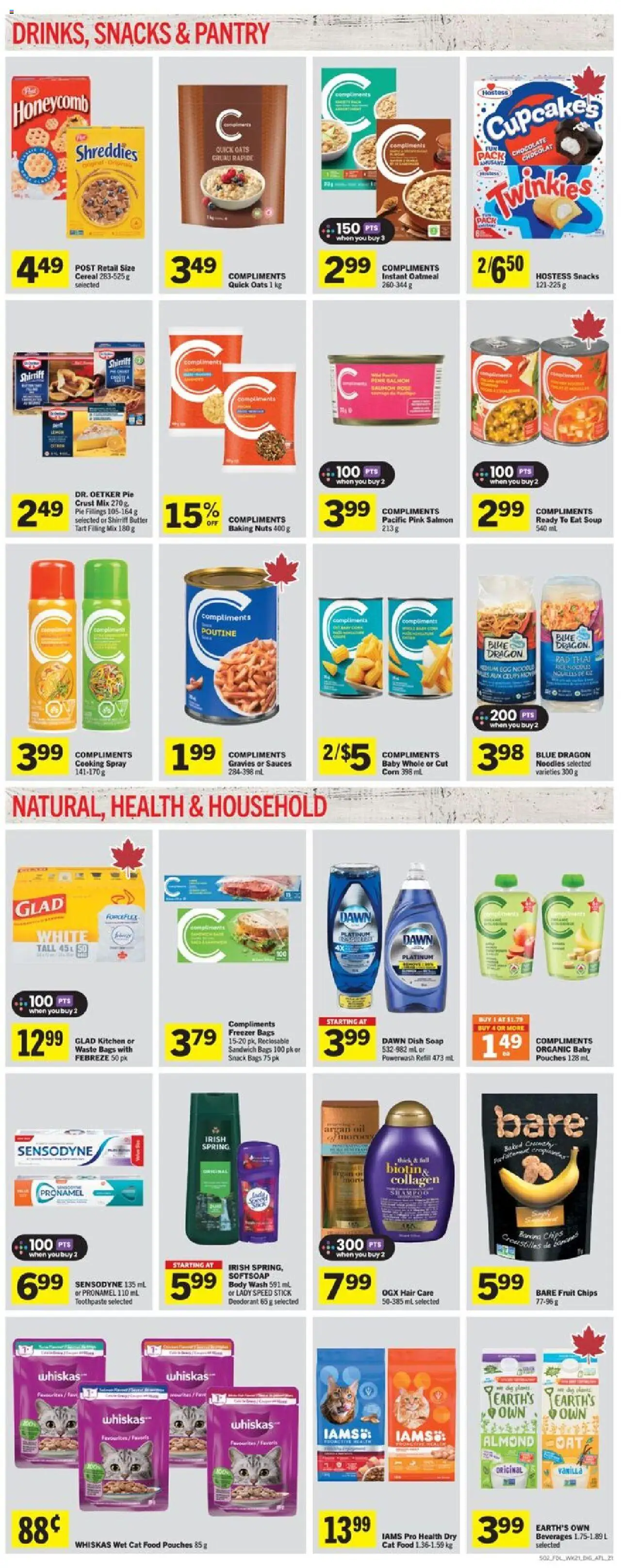 Foodland flyer valid from 18.09.2025 | Page: 6 | Products: Nuts, Soap, Butter, Oil