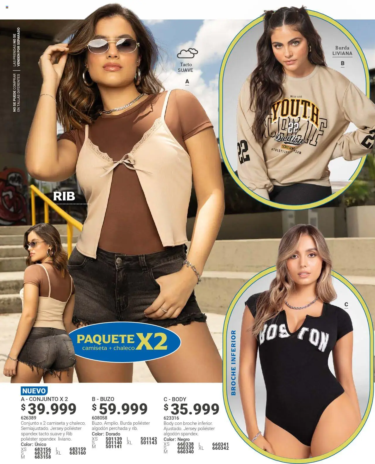 Carmel revista - valida desde el 08.09.2025 | Página: 128 | Productos: Algodón, Body, Camiseta, Conjunto