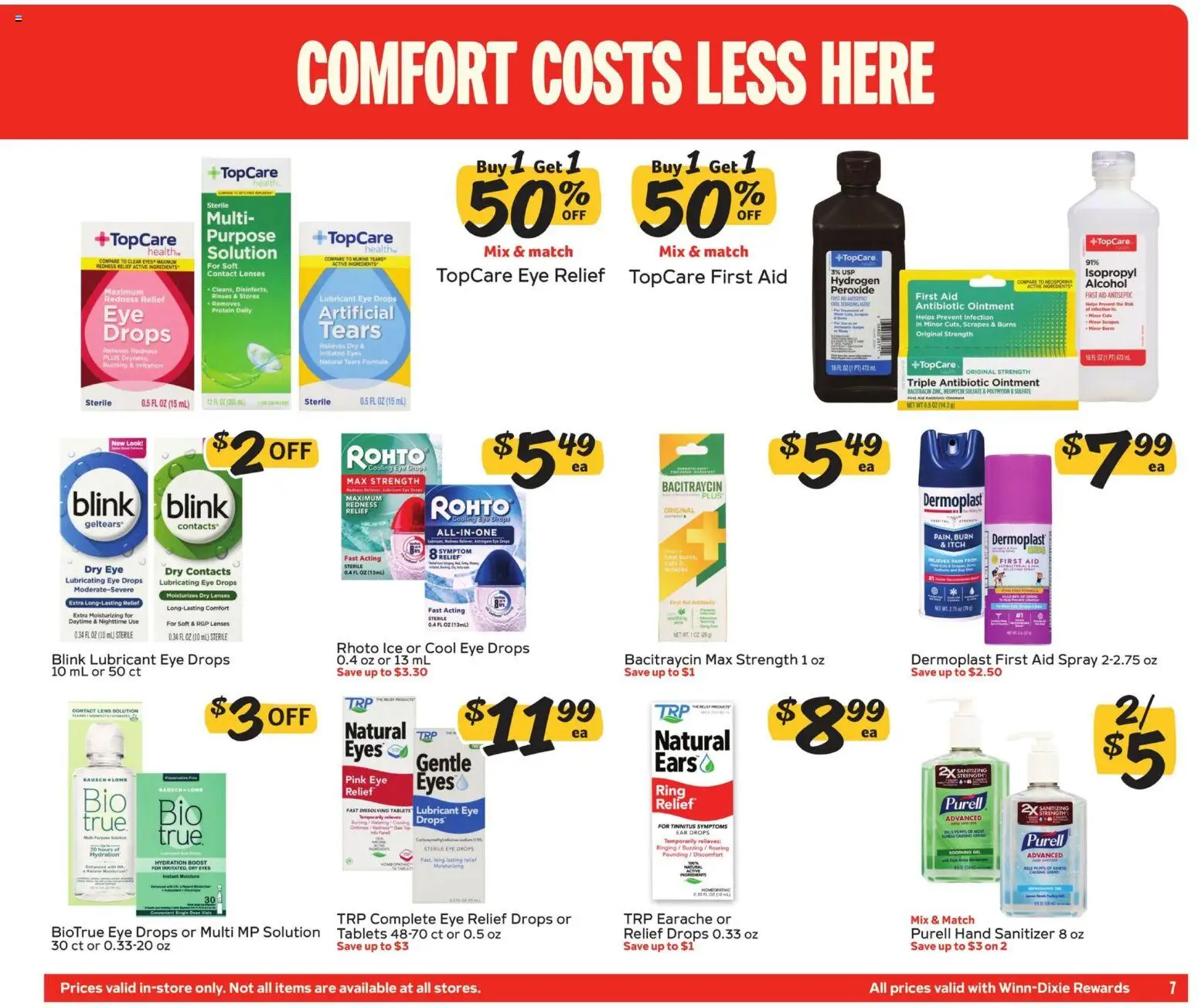 Winn Dixie In-Store Flyer - valid from 11.03.2026 | Page: 7 | Products: Ring