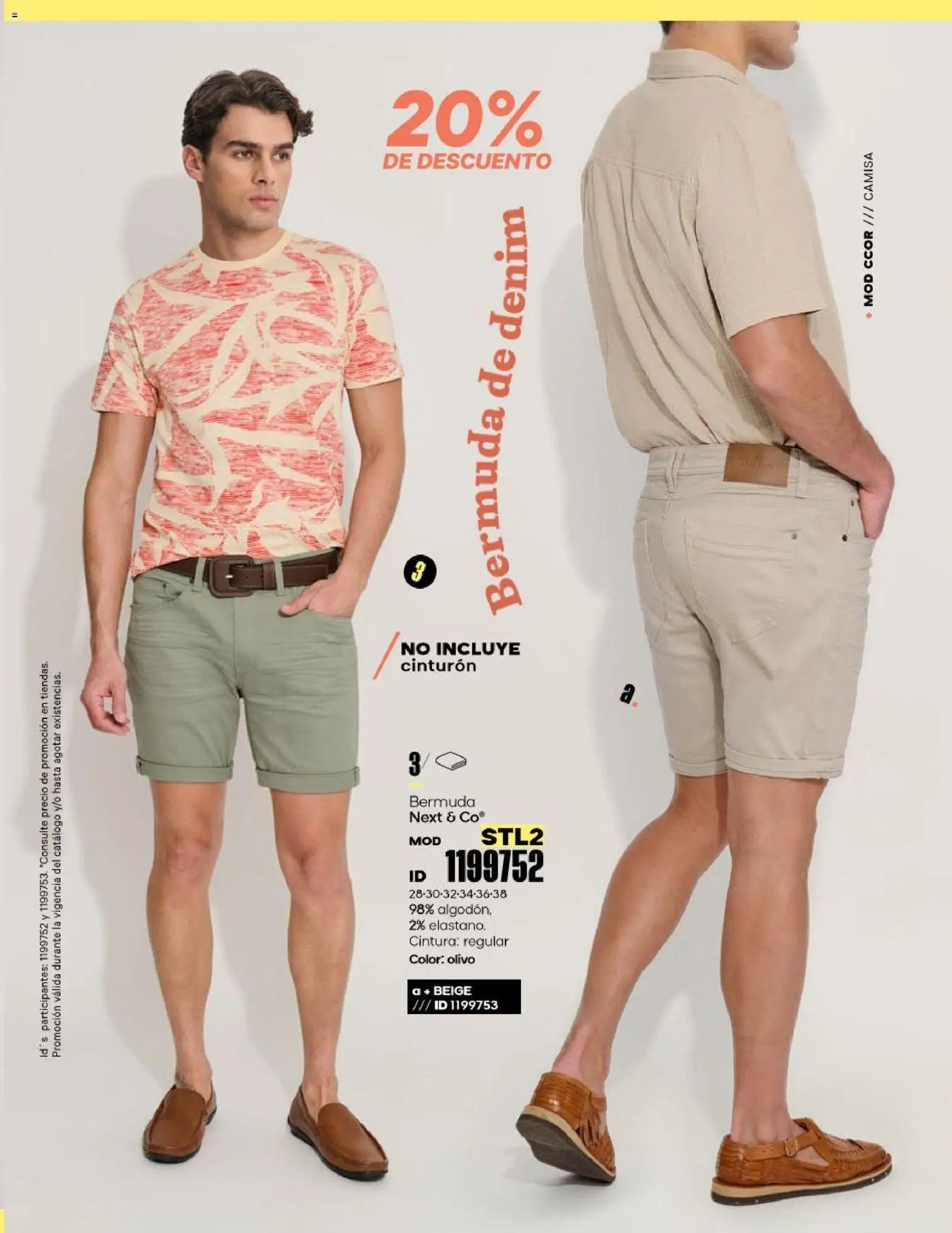 Nuevas ofertas de Price Shoes válidas en toda la República Mexicana desde el 23.01.2026. ¡Encuentra las mejores ofertas en Price Shoes catálogo Oportunidades! | Página: 109 | Productos: Cinturón, Camisa, Bermuda