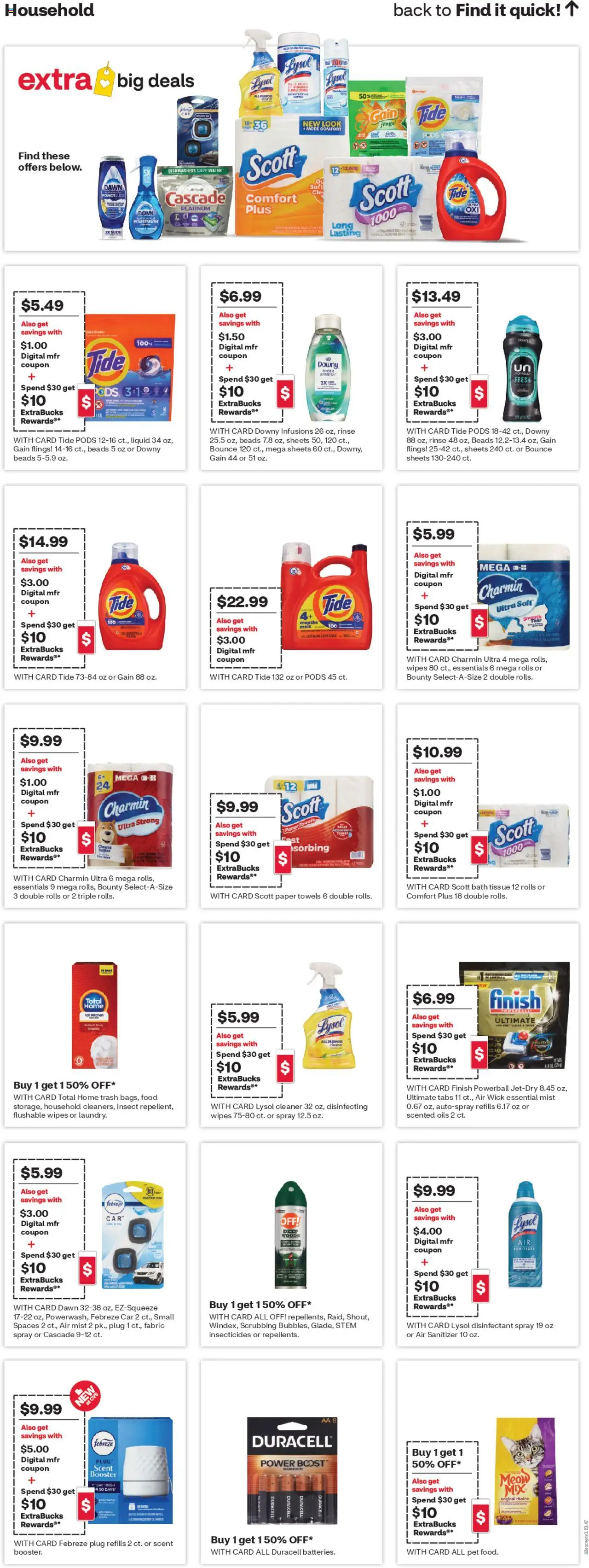 CVS Pharmacy Weekly Ad - CA - valid from 10.08.2025 | Page: 17 | Products: Bath, Water