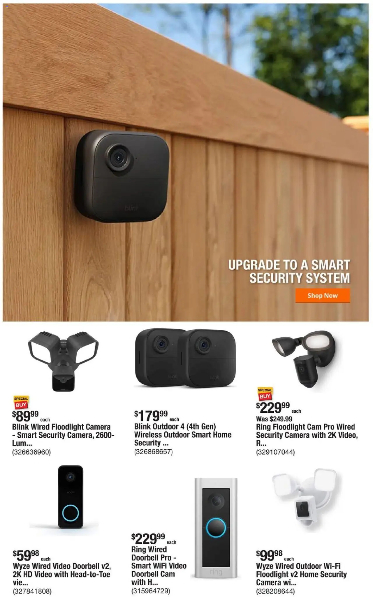 Home Depot Weekly Ad - valid from 16.10.2025 | Page: 7 | Products: Ring, Video, Camera