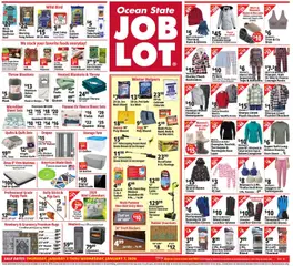 Preview of Ocean State Job Lot weekly ads valid from 01.01.2026