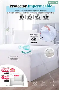 Vista previa de Colchas Concord - Catálogo, nuevo folleto de la tienda, válido en México a partir del 01.08.2025 | Página: 533 | Productos: Toalla, Almohada