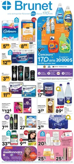 Preview of Brunet weekly flyer / circulaire from shop Brunet valid from 18.09.2025