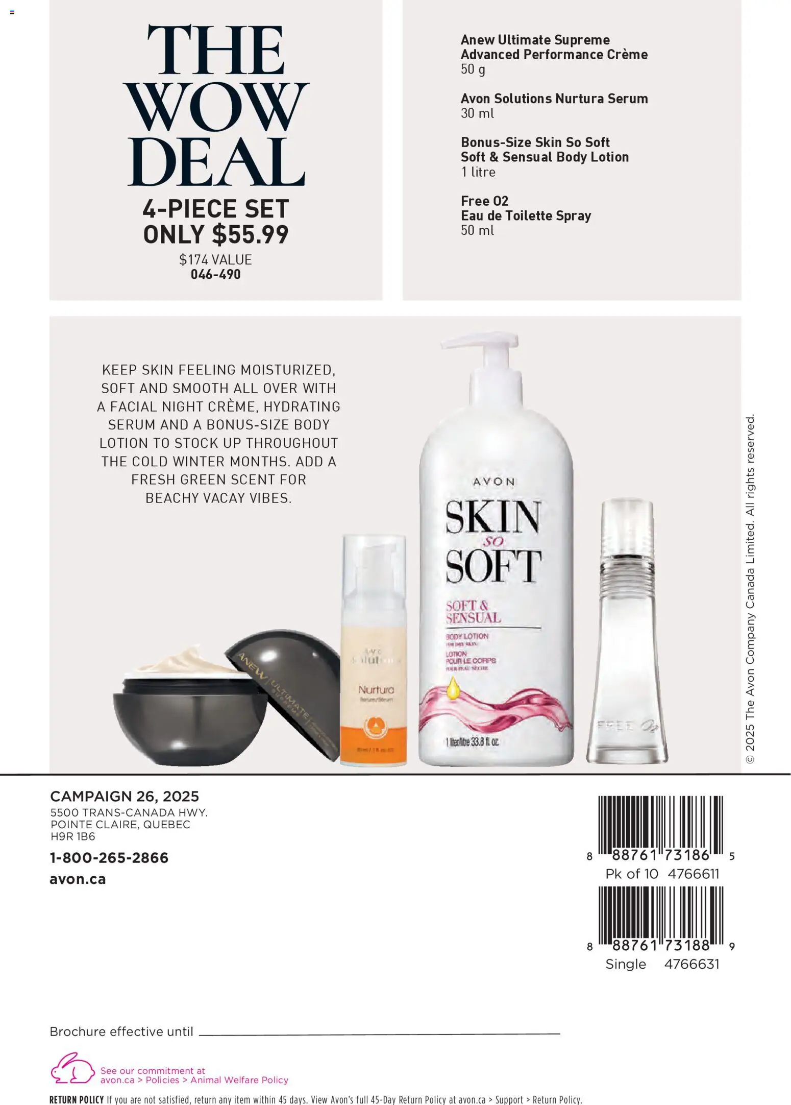 Avon flyer valid from 18.12.2025 | Page: 164 | Products: Perfume, Eau de toilette, Body lotion, Toilette
