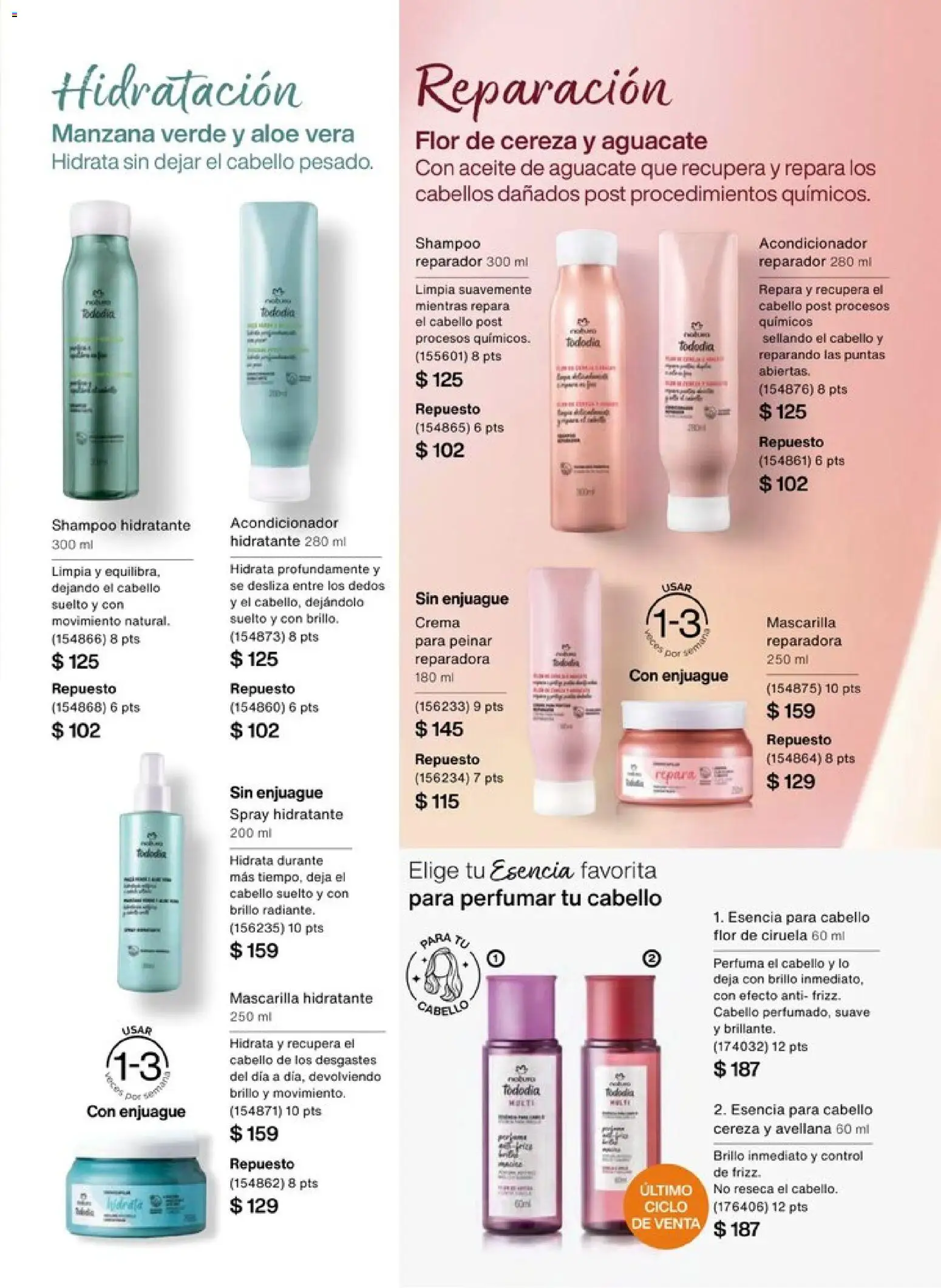 Nuevas ofertas de Natura válidas en toda la República Mexicana desde el 20.12.2025. ¡Encuentra las mejores ofertas en Natura campaña 1 2026! | Página: 138 | Productos: Manzana, Aceite, Aguacate, Acondicionador