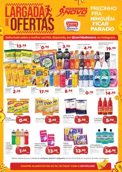 Novo Atacarejo - Ofertas Revista corrida - Pré-Visualização do folheto da loja Novo Atacarejo, válido de 16.01.2026