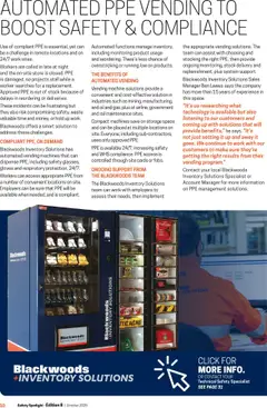 Preview of Black Woods Safety Spotlight Magazine - valid from 07.10.2025 | Page: 10 | Products: Oil, Gloves