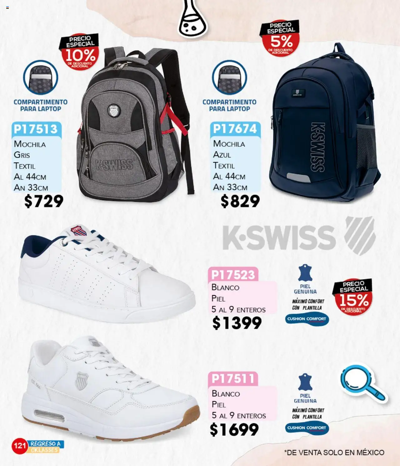 Nuevas ofertas de Cklass válidas en toda la República Mexicana desde el 18.08.2025. ¡Encuentra las mejores ofertas en Cklass - Catálogo Regreso a Clases! | Página: 122 | Productos: Mochila