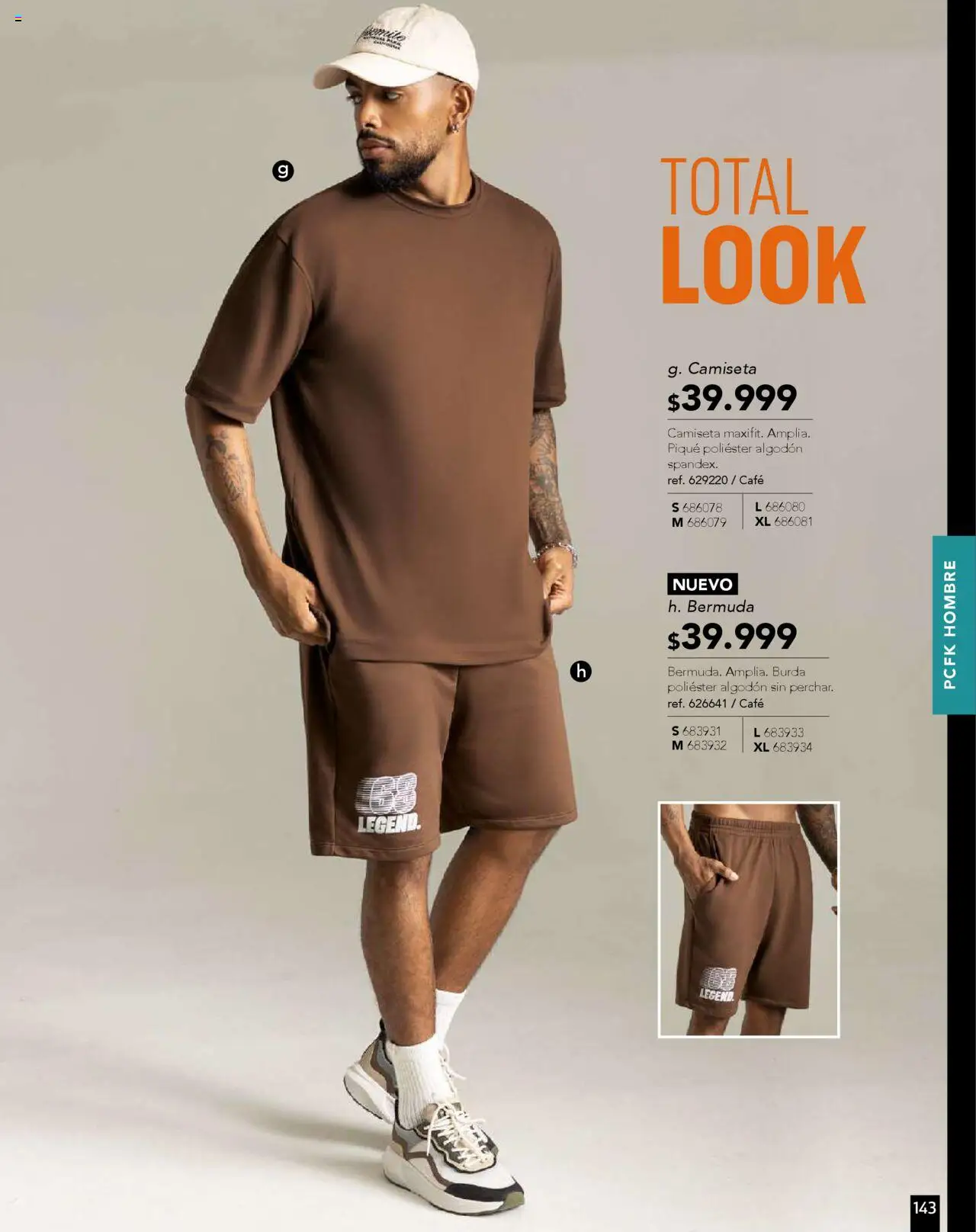 Pacifika revista - valida desde el 10.09.2025 | Página: 167 | Productos: Algodón, Bermuda, Camiseta, Café