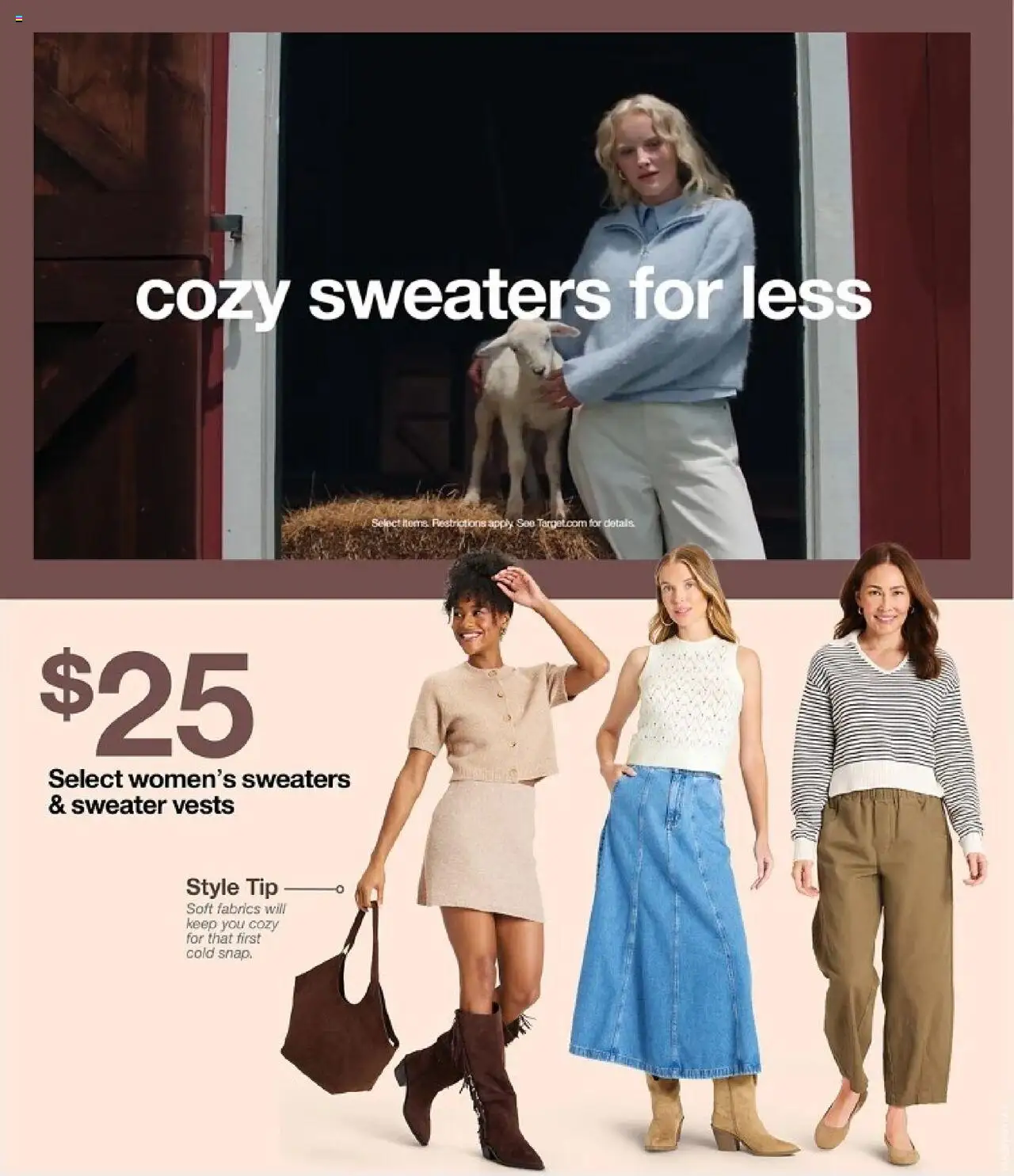 Target Weekly Ad - valid from 12.10.2025 | Page: 3 | Products: Sweater