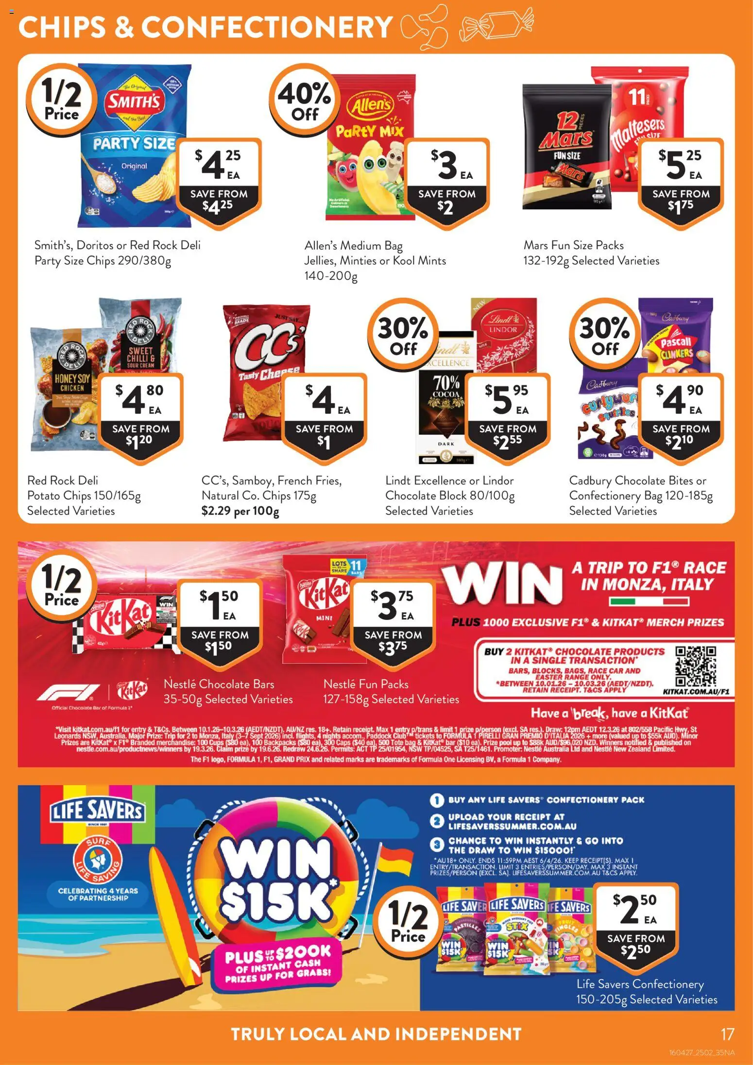 Foodworks catalogue - valid from 25.02.2026 | Page: 17 | Products: Cups, Cocoa, Chicken, Cream