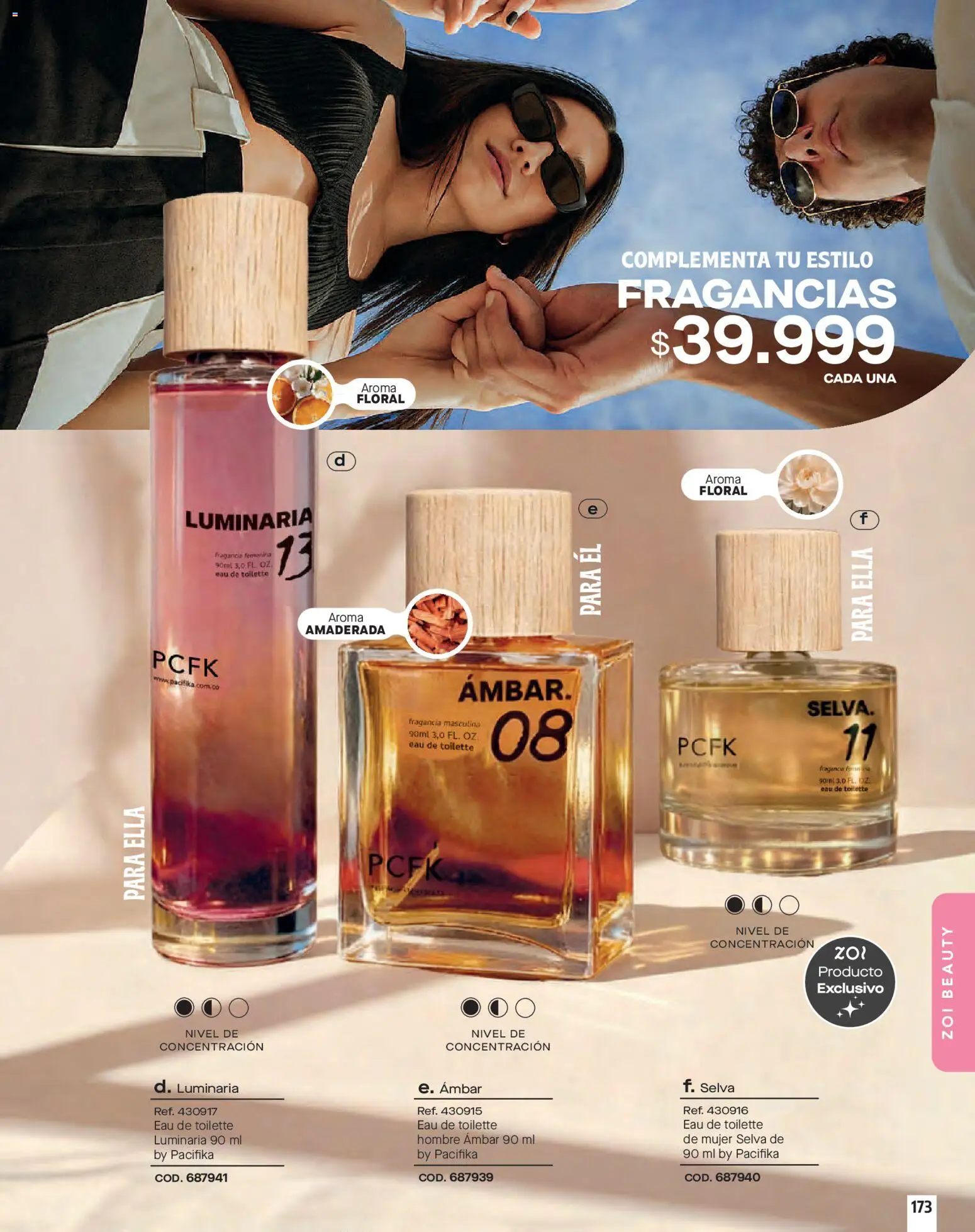 Pacifika revista - valida desde el 01.01.2026 | Página: 173 | Productos: Fragancia, Eau de toilette