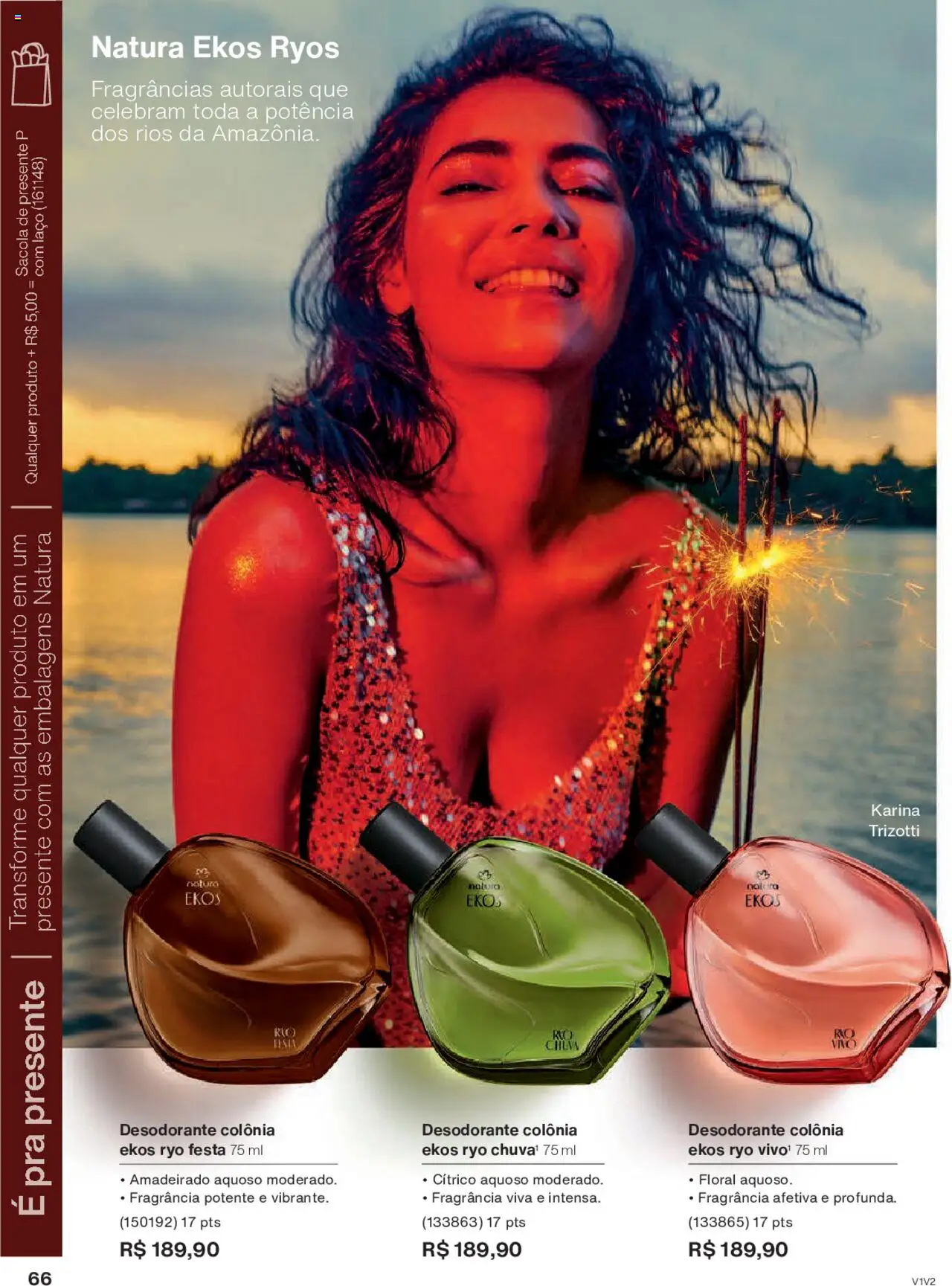 Natura Folheto - válido de 01.10.2025 | Página: 66 | Produtos: Fragrância, Desodorante