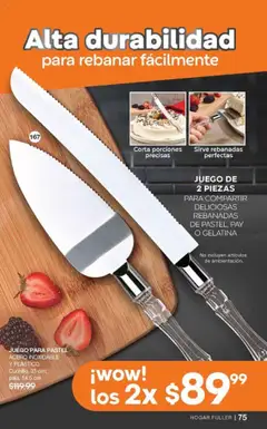 Vista previa de Fuller - Campaña 14 2025, nuevo folleto de la tienda, válido en México a partir del 15.10.2025 | Página: 75 | Productos: Gelatina, Pastel, Juego