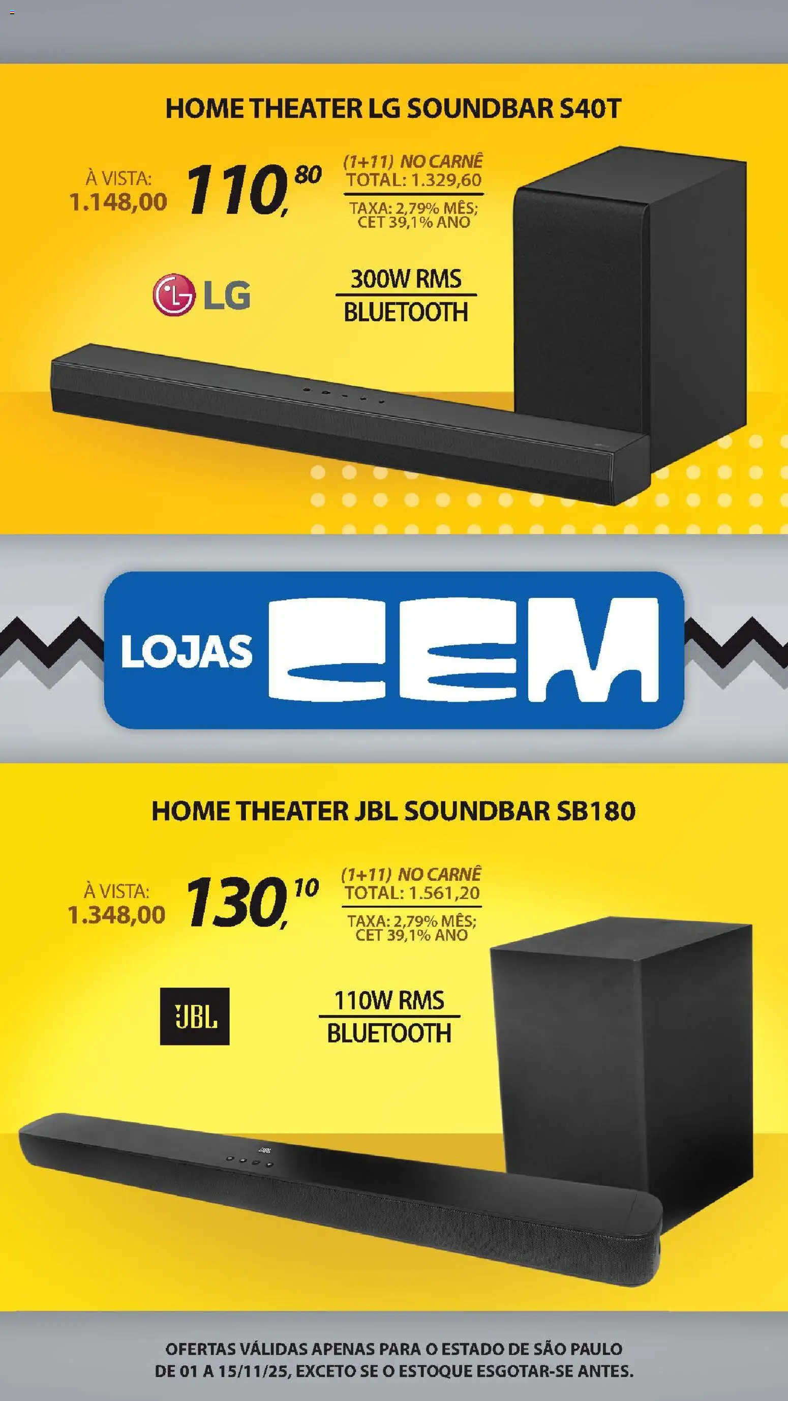 Lojas Cem Folheto - válido de 01.11.2025 | Página: 64