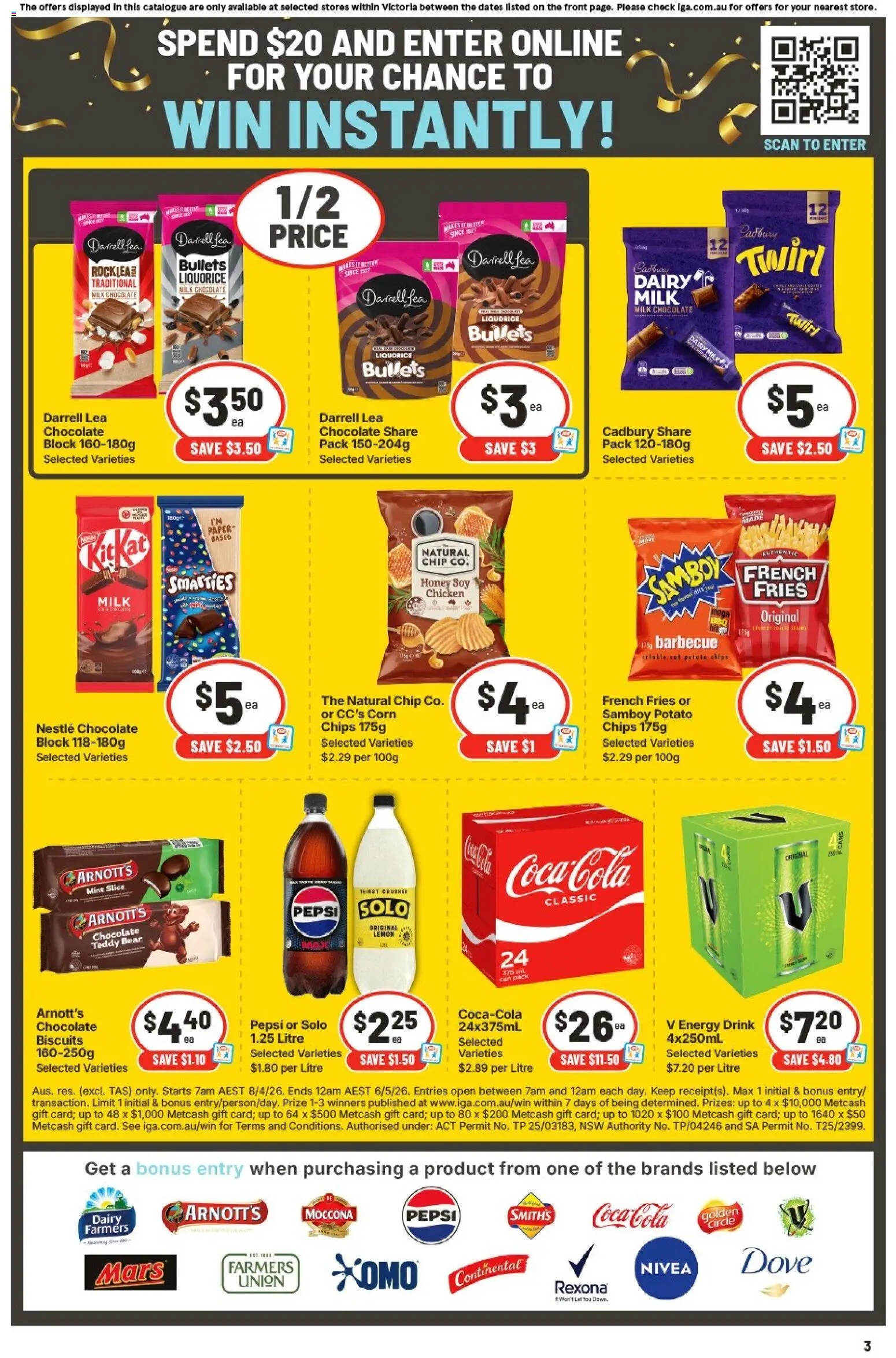 Ritchies catalogue - valid from 29.04.2026 | Page: 3 | Products: Dairy, Chicken, Pepsi, Moccona