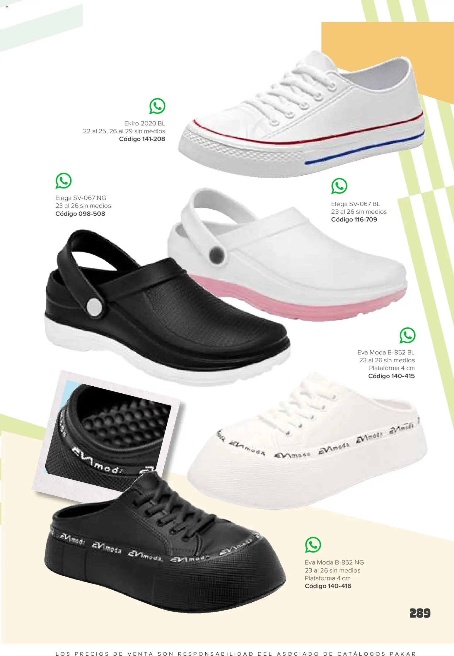 Nuevas ofertas de SC Pakar válidas en toda la República Mexicana desde el 30.01.2026. ¡Encuentra las mejores ofertas en SC Pakar catálogo Primavera / Verano! | Página: 289