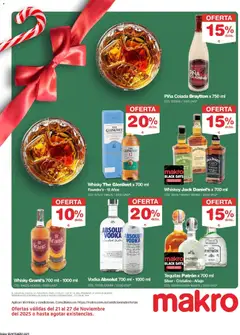 Makro - Ofertas Temporada -  Vista previa de la revista de la tienda Makro valido desde el 21.11.2025 | Página: 6 | Productos: Vodka, Whisky, Tequila, Whiskey