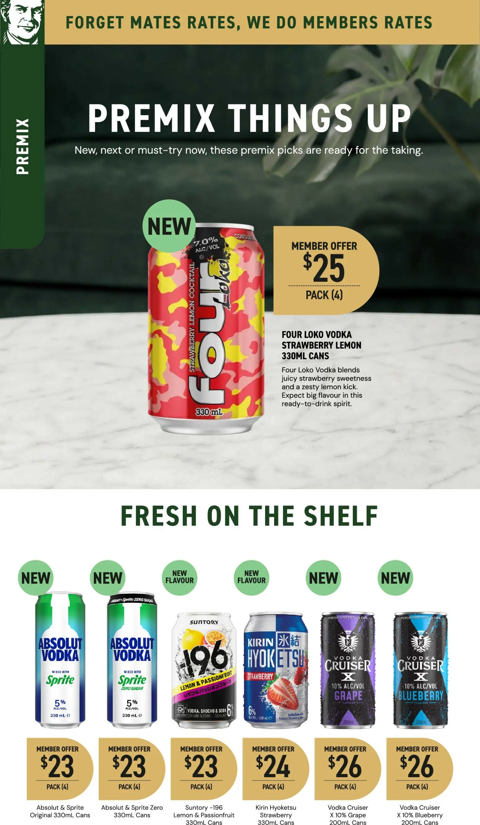 Dan Murphy's catalogue - valid from 09.04.2026 | Page: 25 | Products: Passionfruit, Vodka, Sugar, Lemon