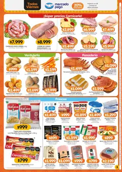 Vista previa Cordiez ofertas válido desde el 30.10.2025 | Página: 3 | Productos: Panadería, Pollo, Yogur, Ravioles