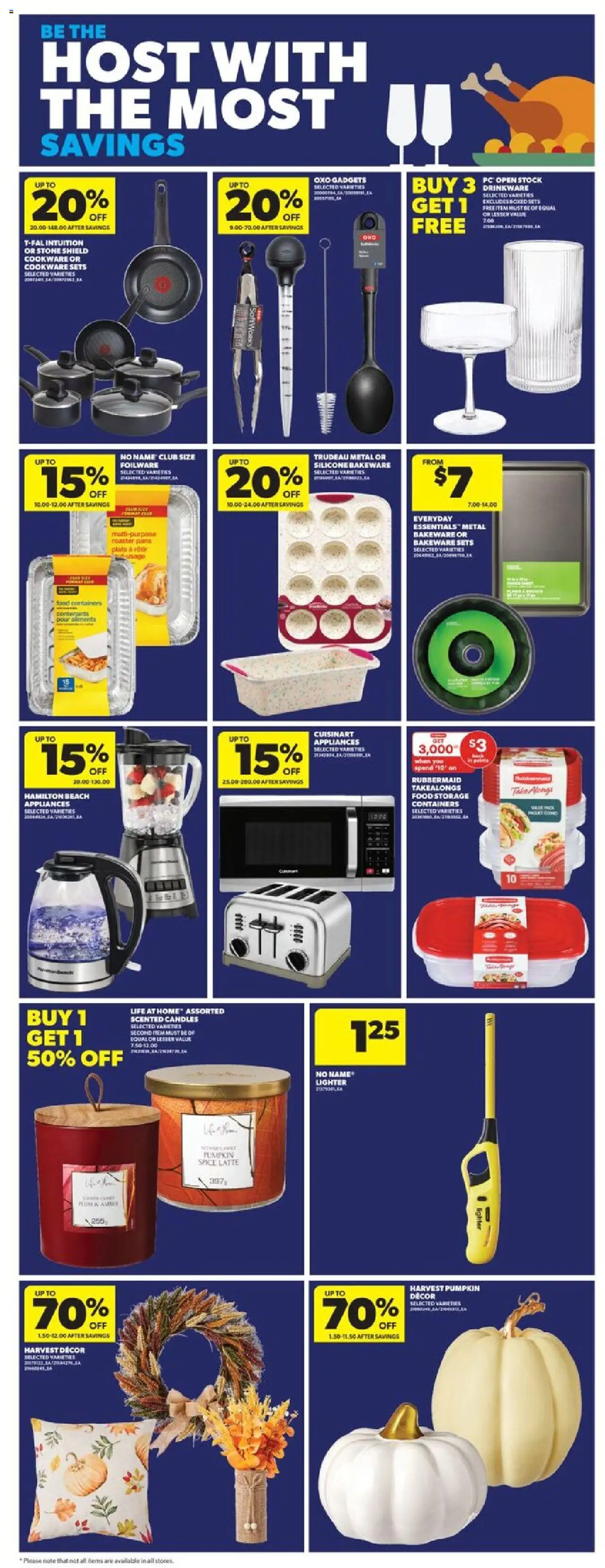 Real Canadian Superstore flyer valid from 09.10.2025 | Page: 10 | Products: PC, Pumpkin