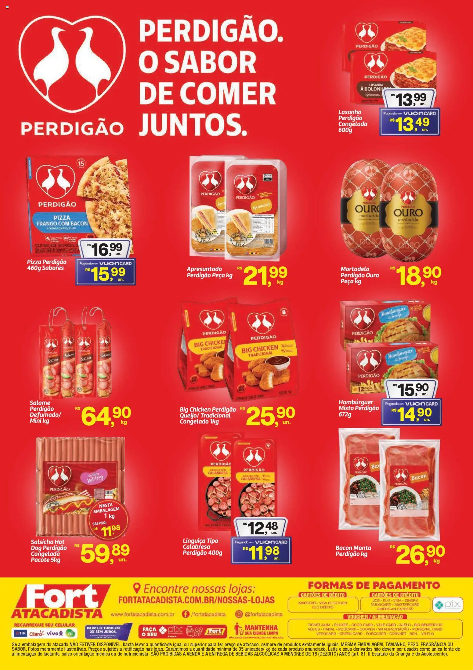 Fort Atacadista Folheto - válido de 17.02.2026 | Página: 2 | Produtos: Celular, Fragrância, Linguiça, Salame