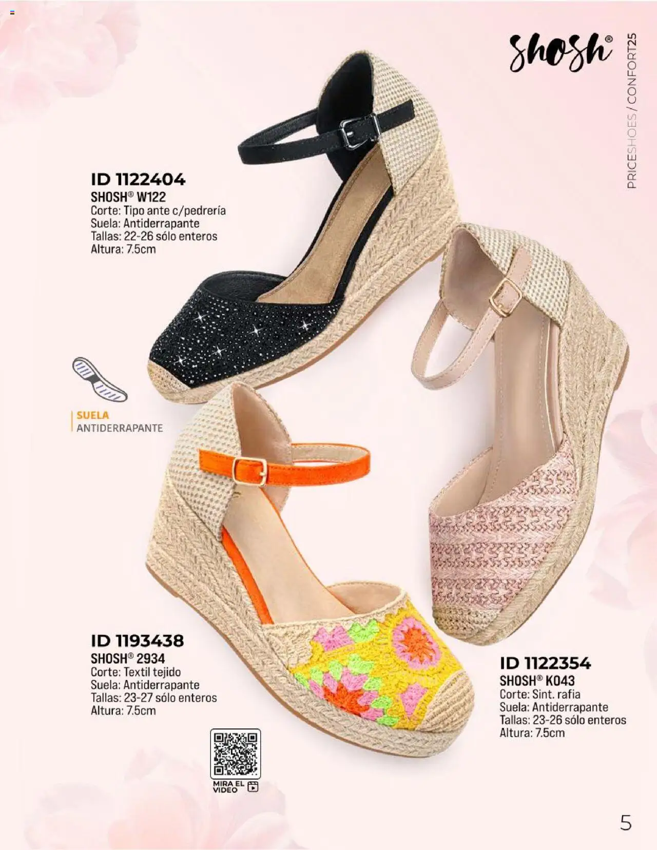 Nuevas ofertas de Price Shoes válidas en toda la República Mexicana desde el 10.02.2025. ¡Encuentra las mejores ofertas en Price Shoes catálogo Confort! | Página: 5 | Productos: Video